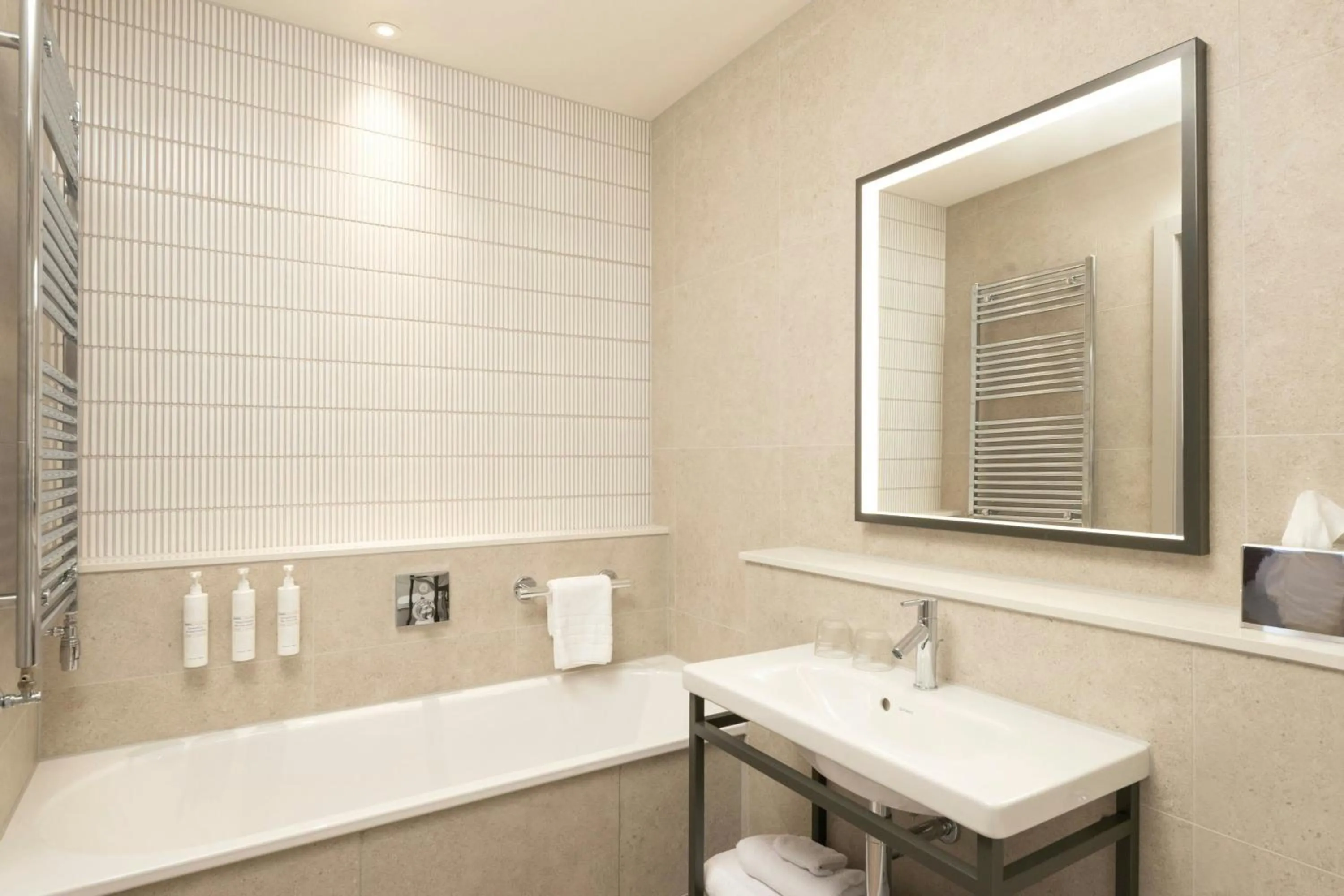 Bathroom in AC Hotel by Marriott Glasgow