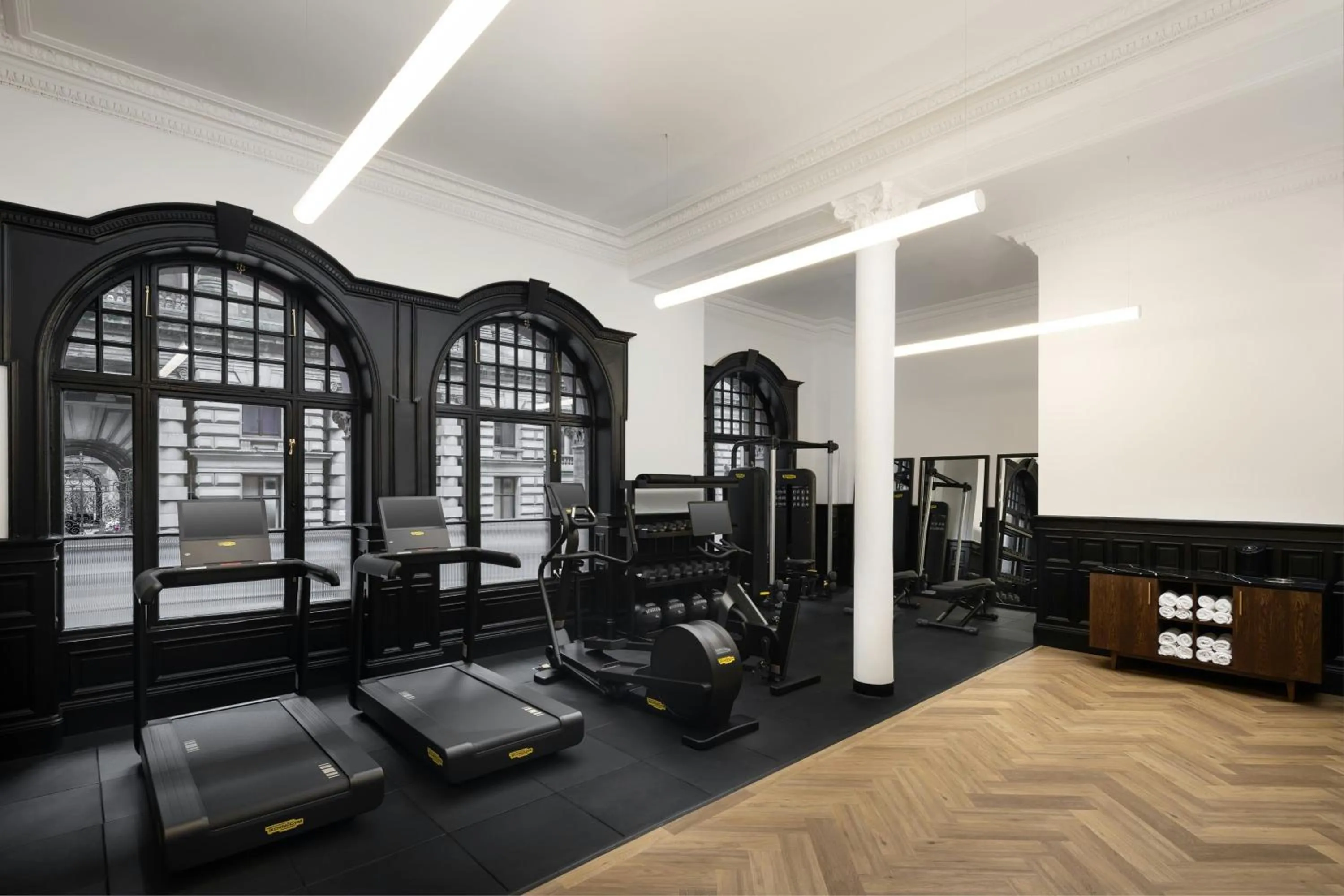 Fitness centre/facilities in AC Hotel by Marriott Glasgow