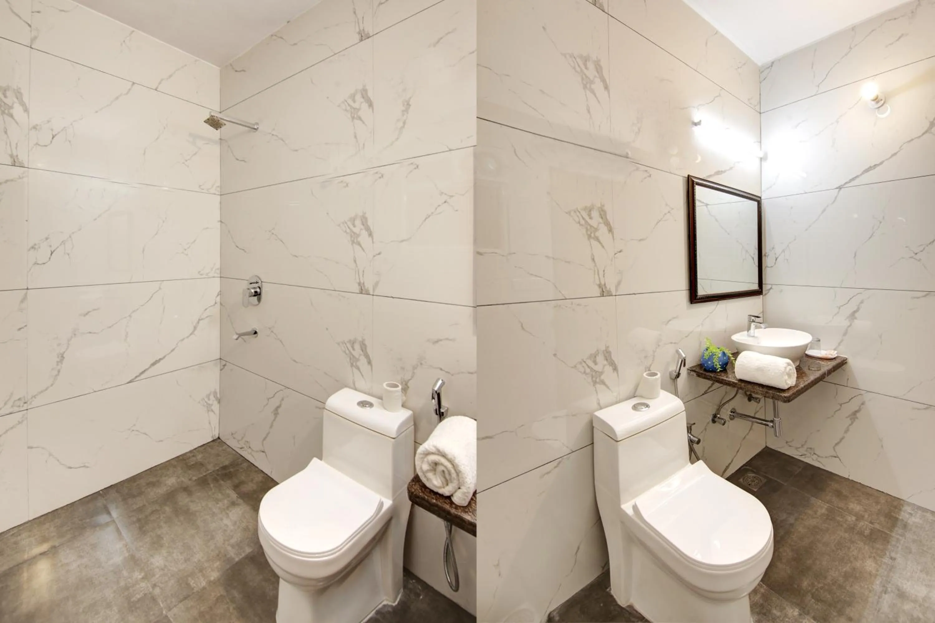 Toilet in Persona International Hotel Karol Bagh Delhi