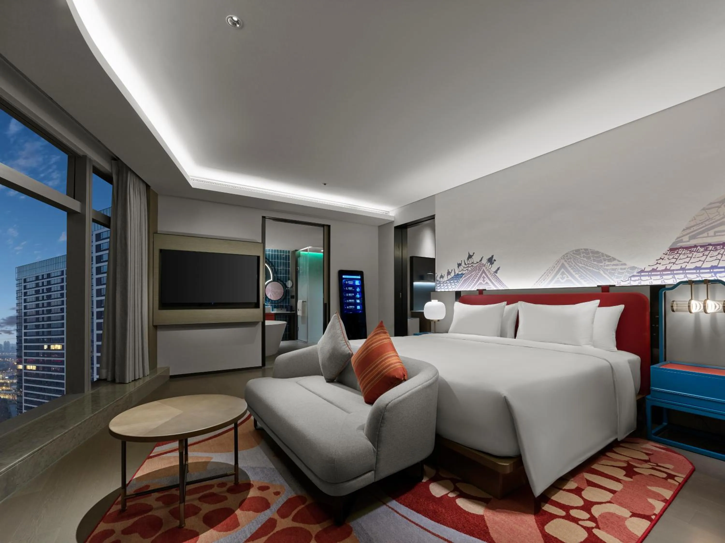 Bed in Dhawa Xi'an Chanba