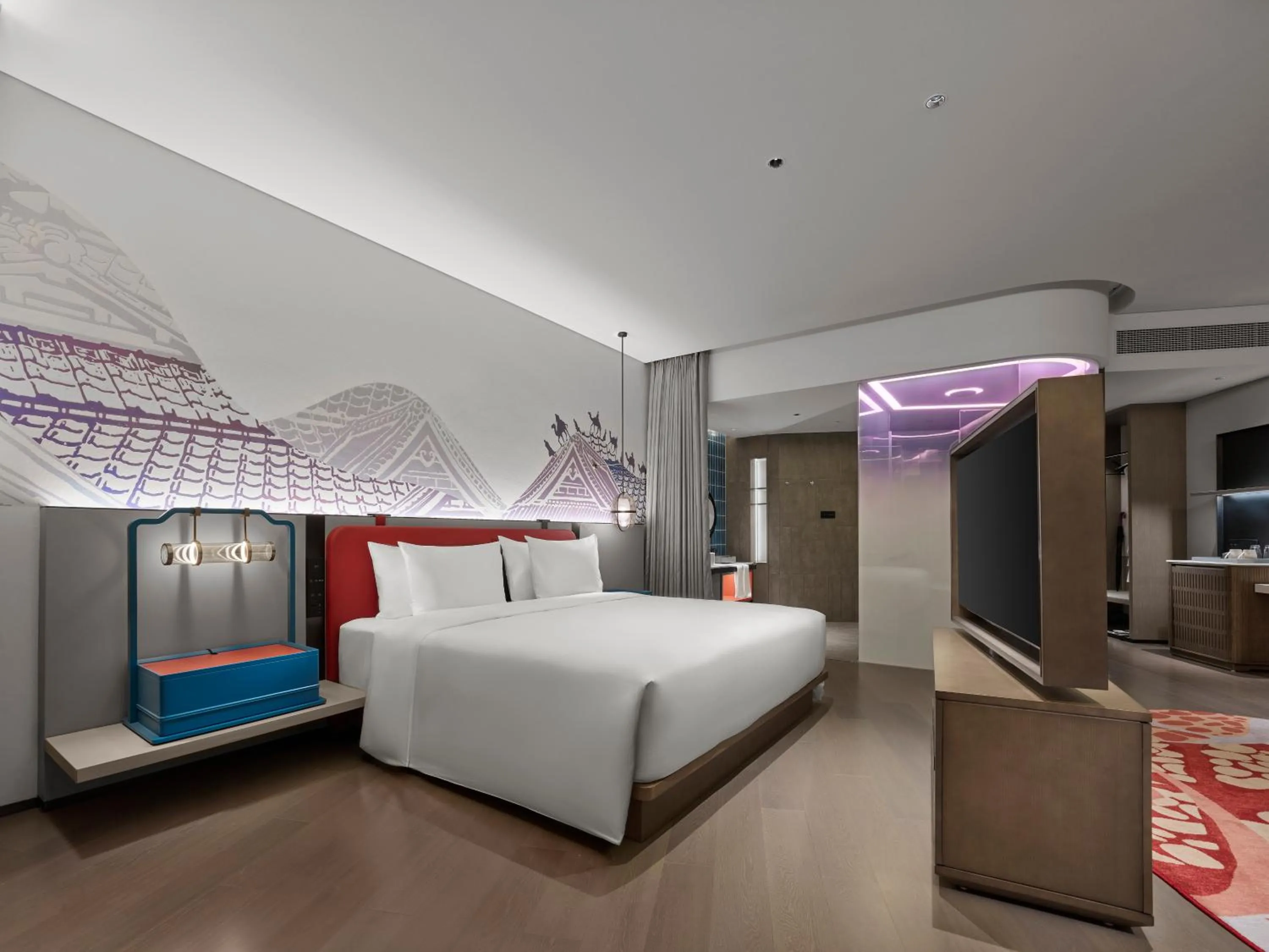 Bed in Dhawa Xi'an Chanba