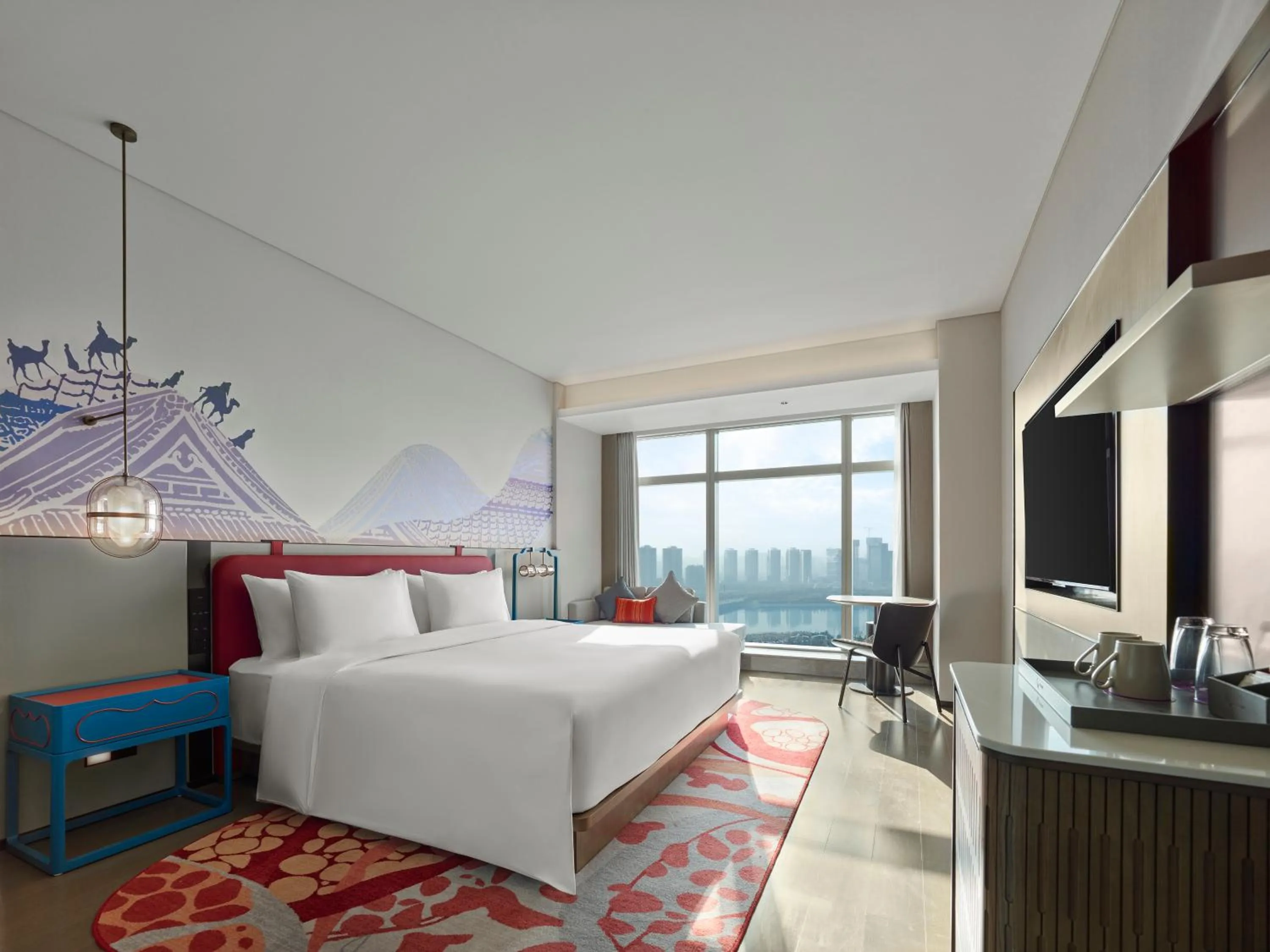 Bed in Dhawa Xi'an Chanba