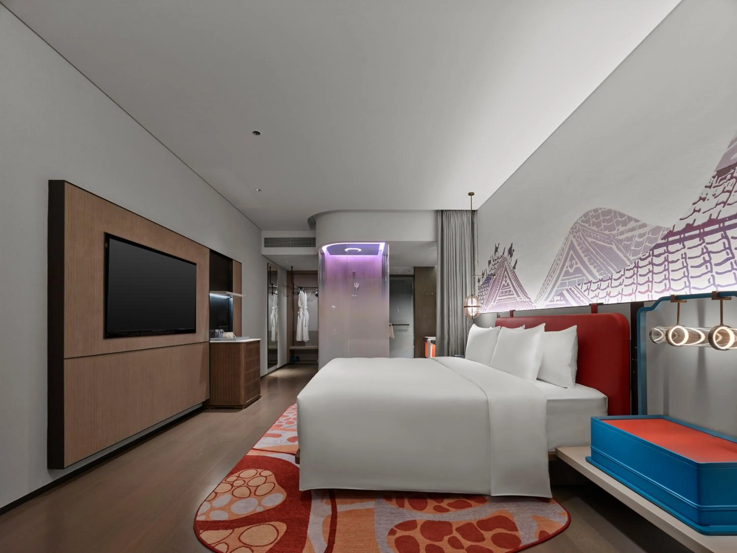 Bed in Dhawa Xi'an Chanba