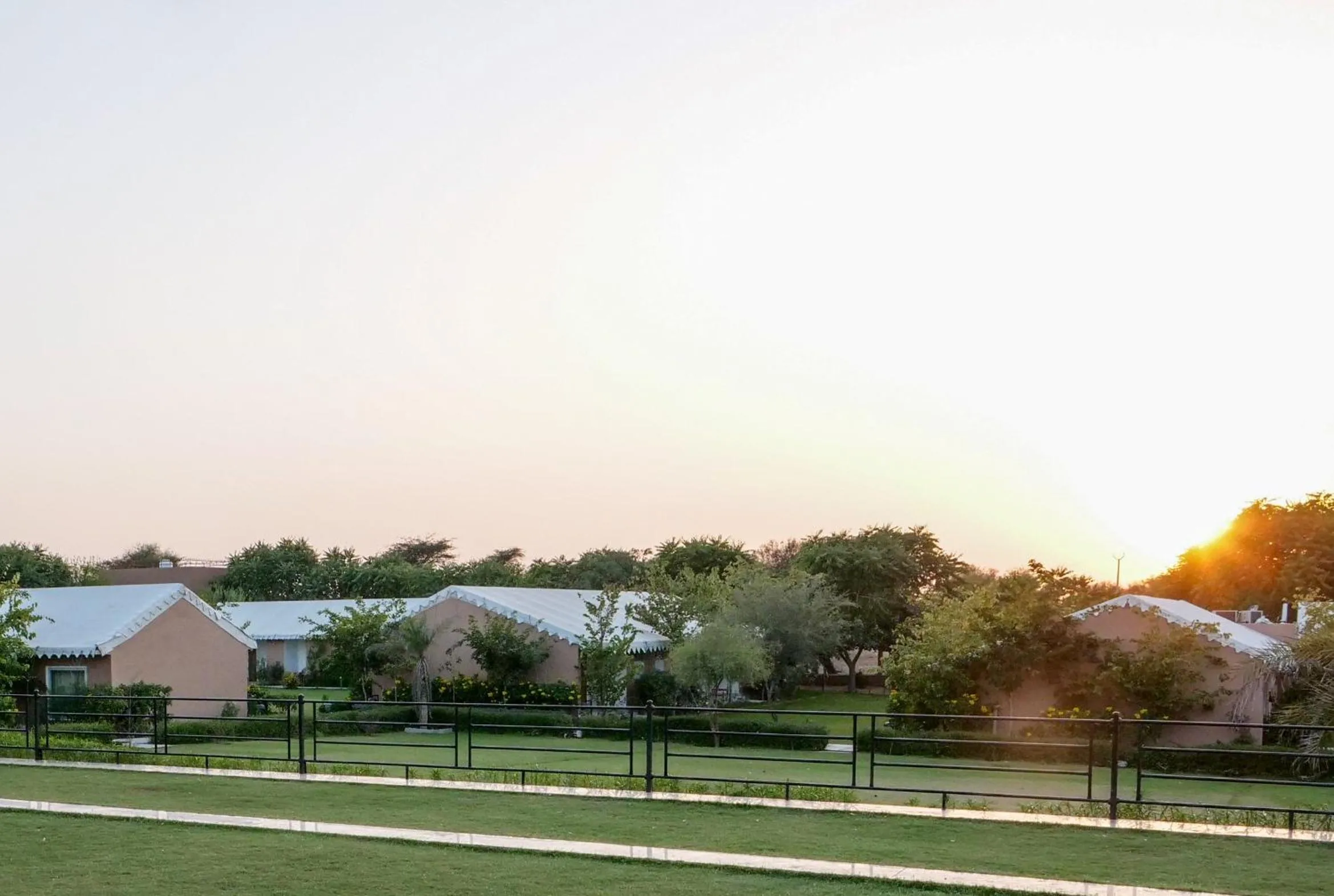 Garden in Aangan Resort Mandawa