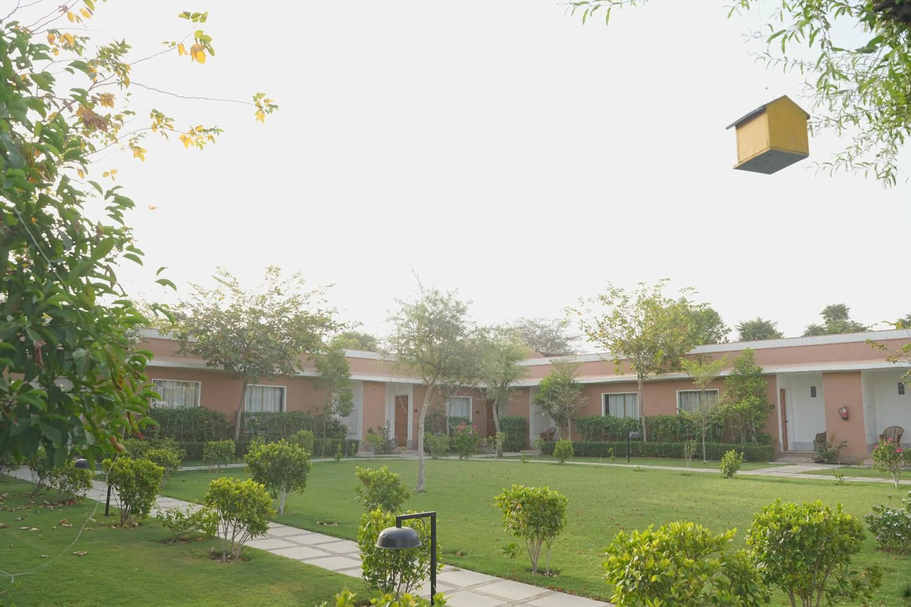 Garden view in Aangan Resort Mandawa