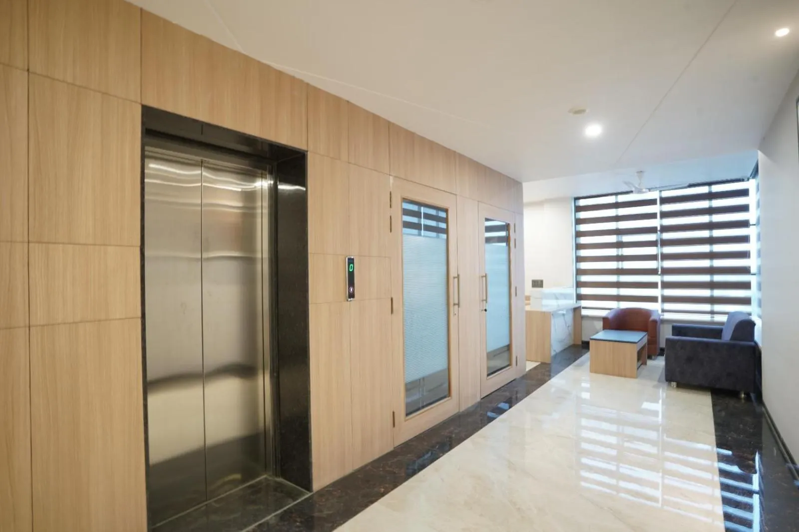 Lobby or reception in Hotel Krishna Inn