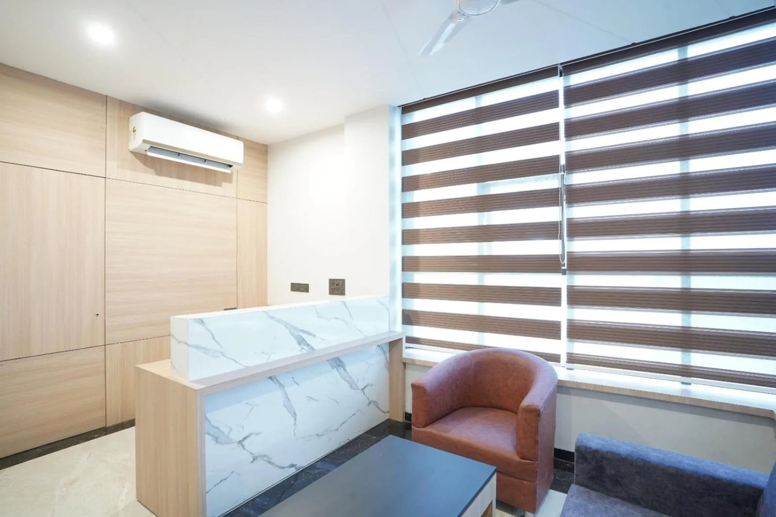 Lobby or reception in Hotel Krishna Inn