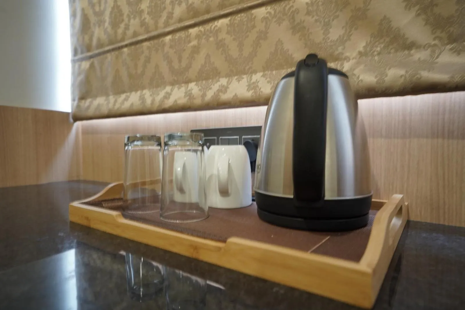 Coffee/tea facilities in Hotel Krishna Inn