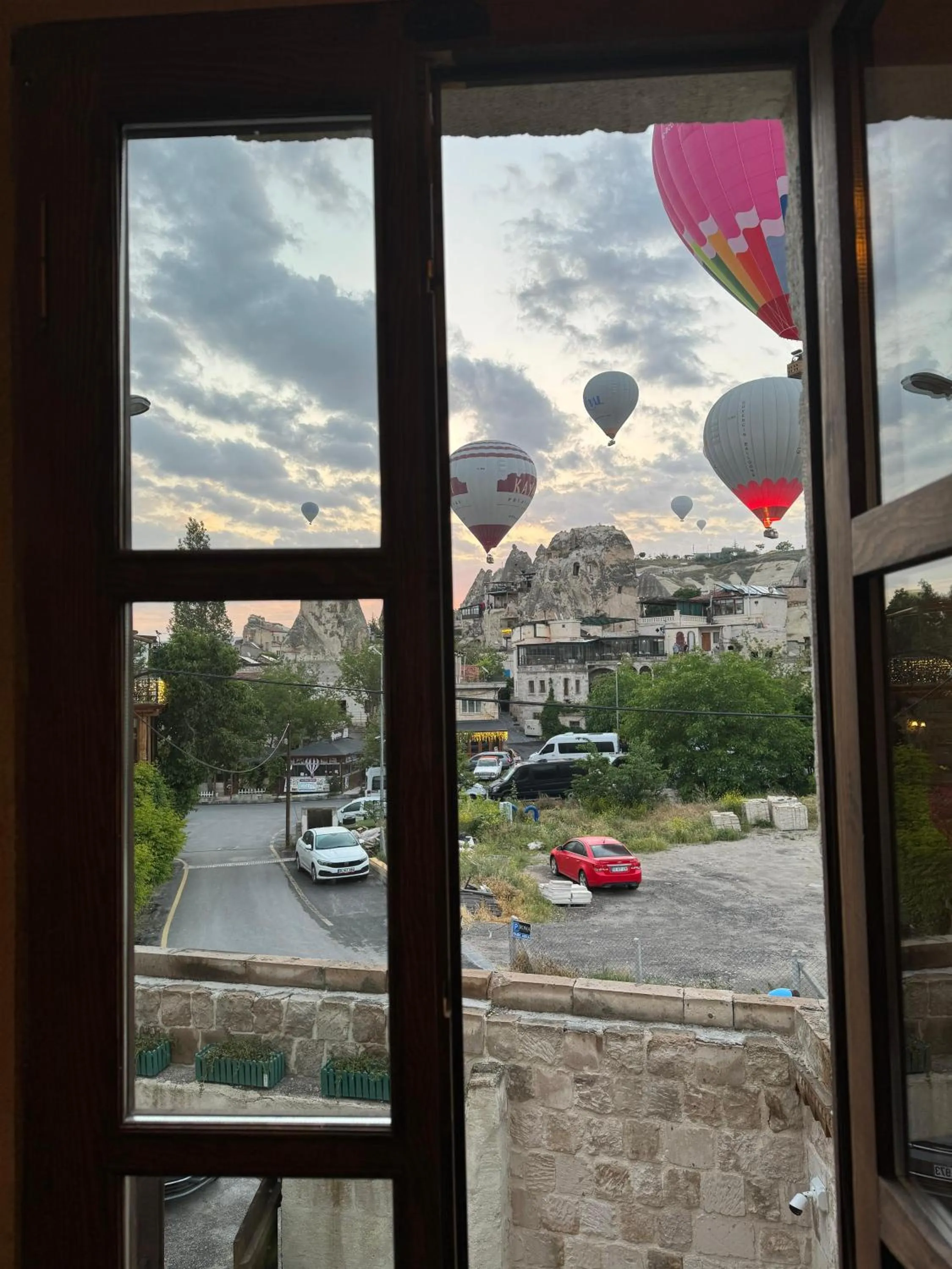 Balcony/Terrace in Göreme Escape Cave