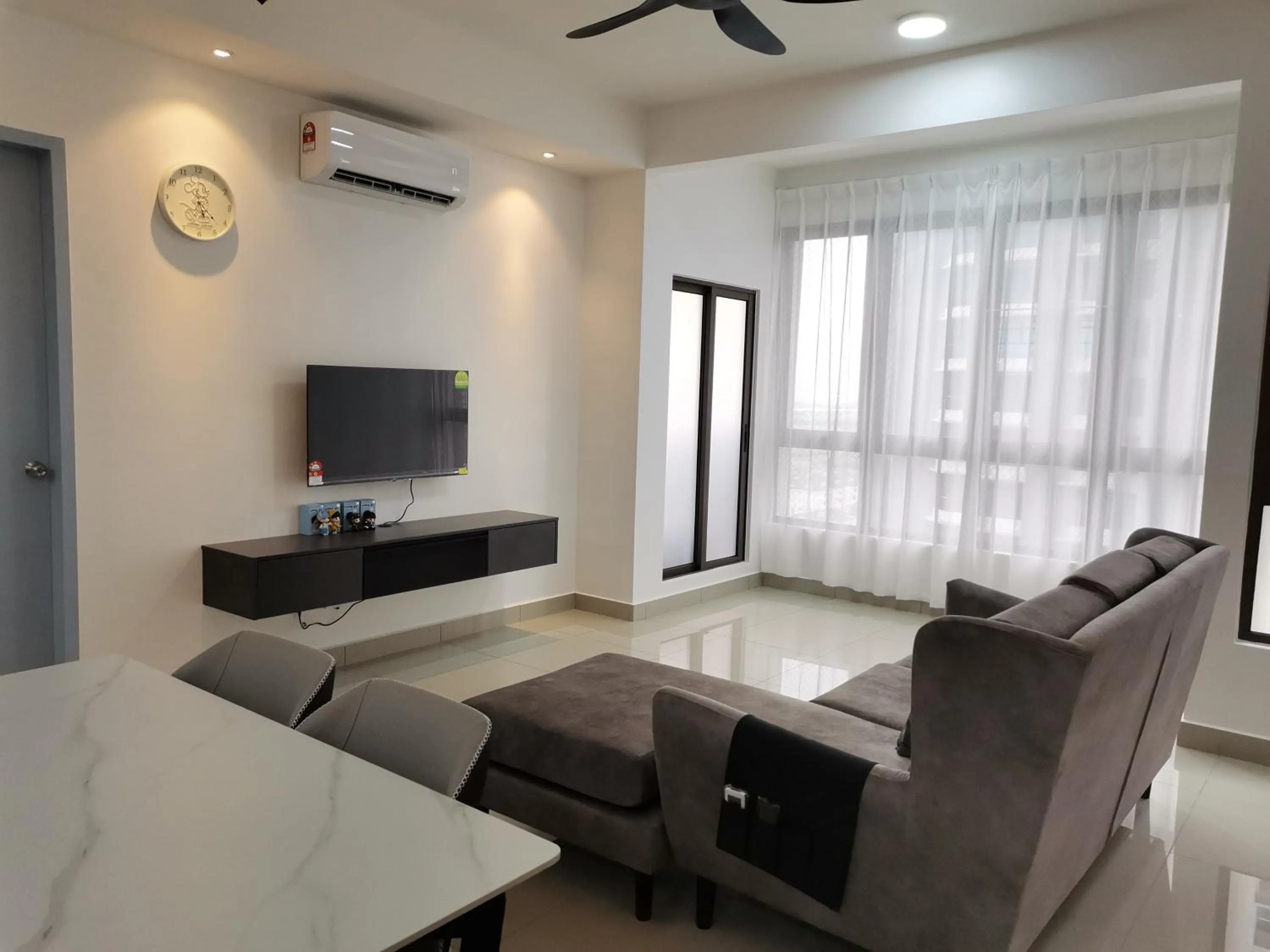 TV and multimedia in Bali Residences Melaka by E&E Homestay