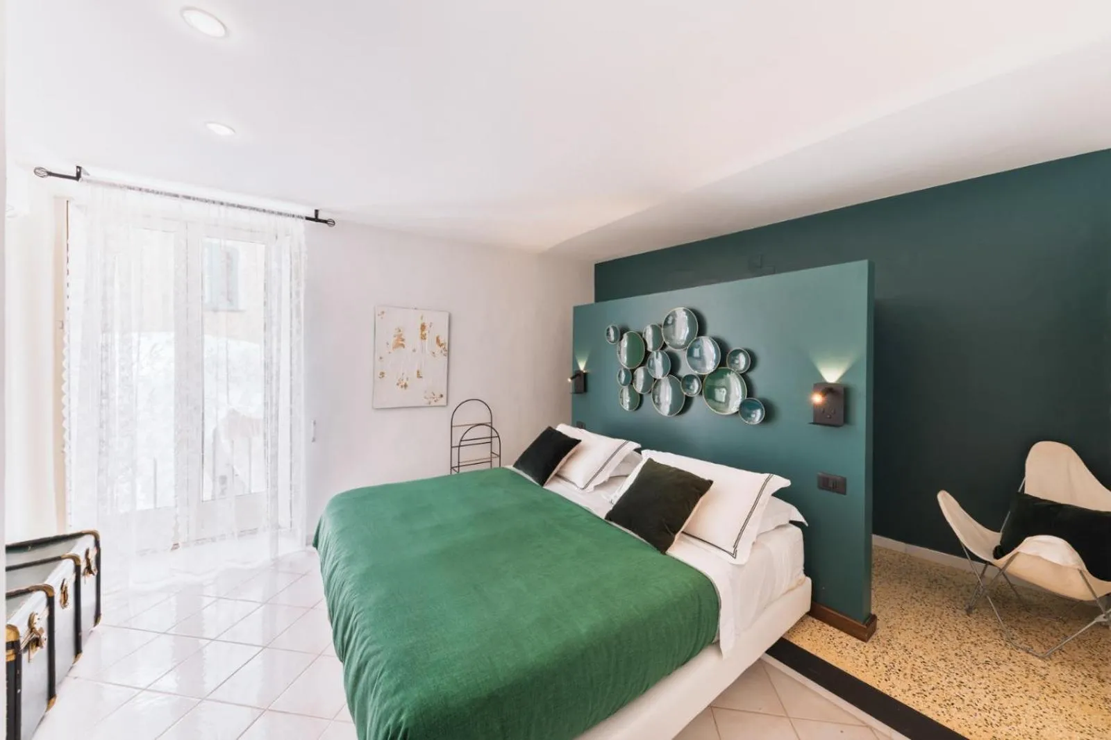 Bedroom, Bed in AmalfiRa Luxury Seaview Rooftop