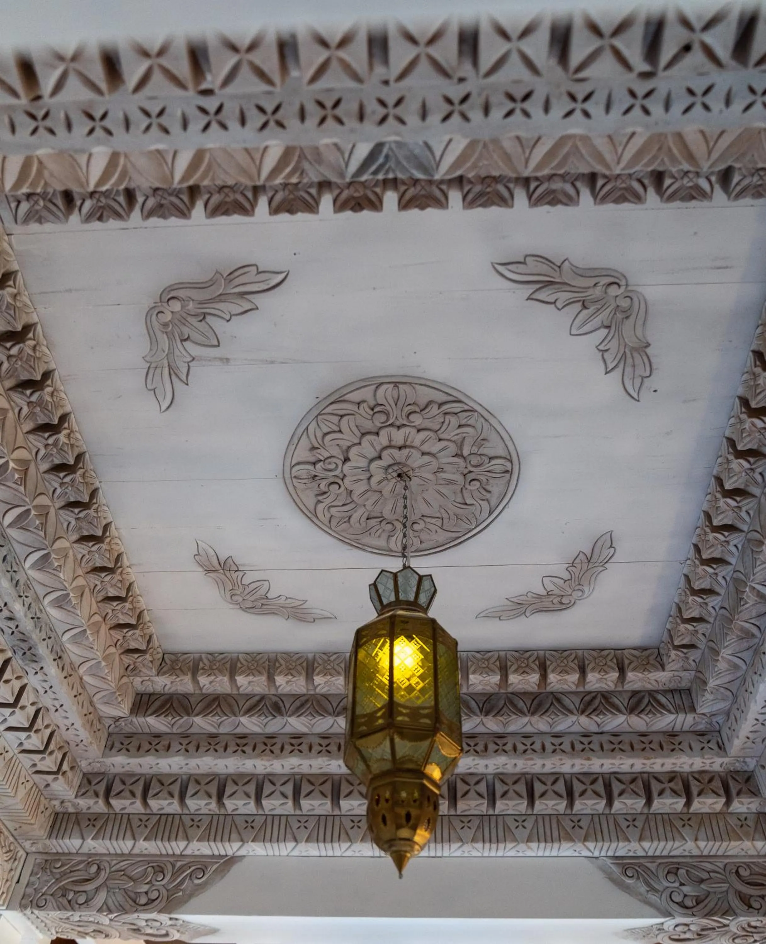 Decorative detail in Mambo Hill Resort