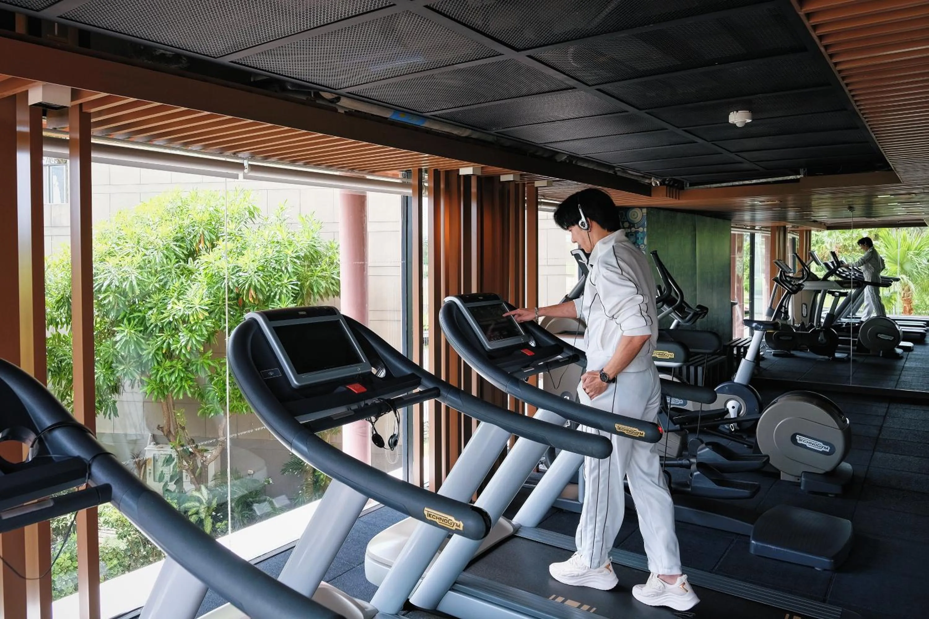 Fitness centre/facilities in Le Meridien Suvarnabhumi, Bangkok Golf Resort and Spa