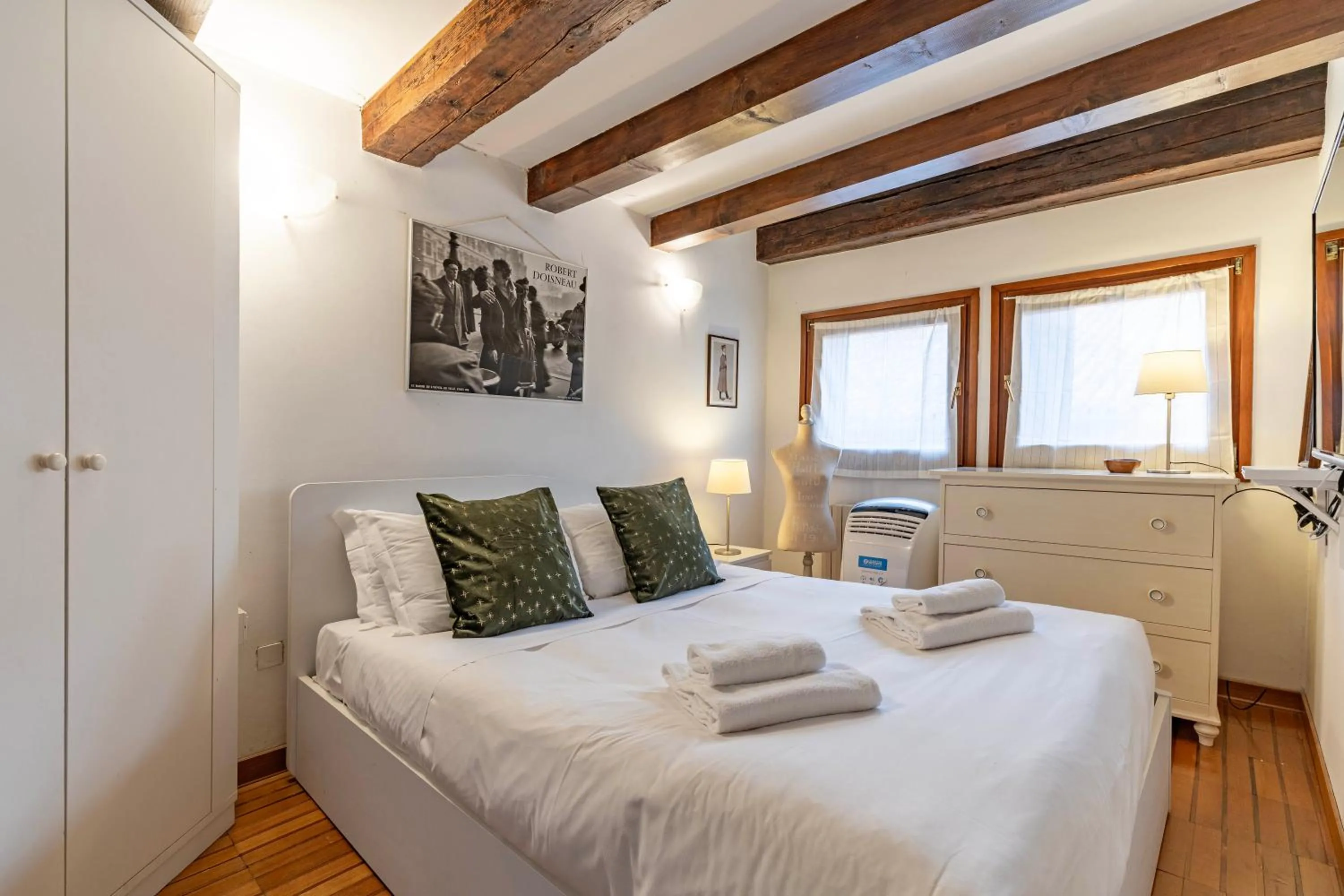 Bed in Attico San Marco