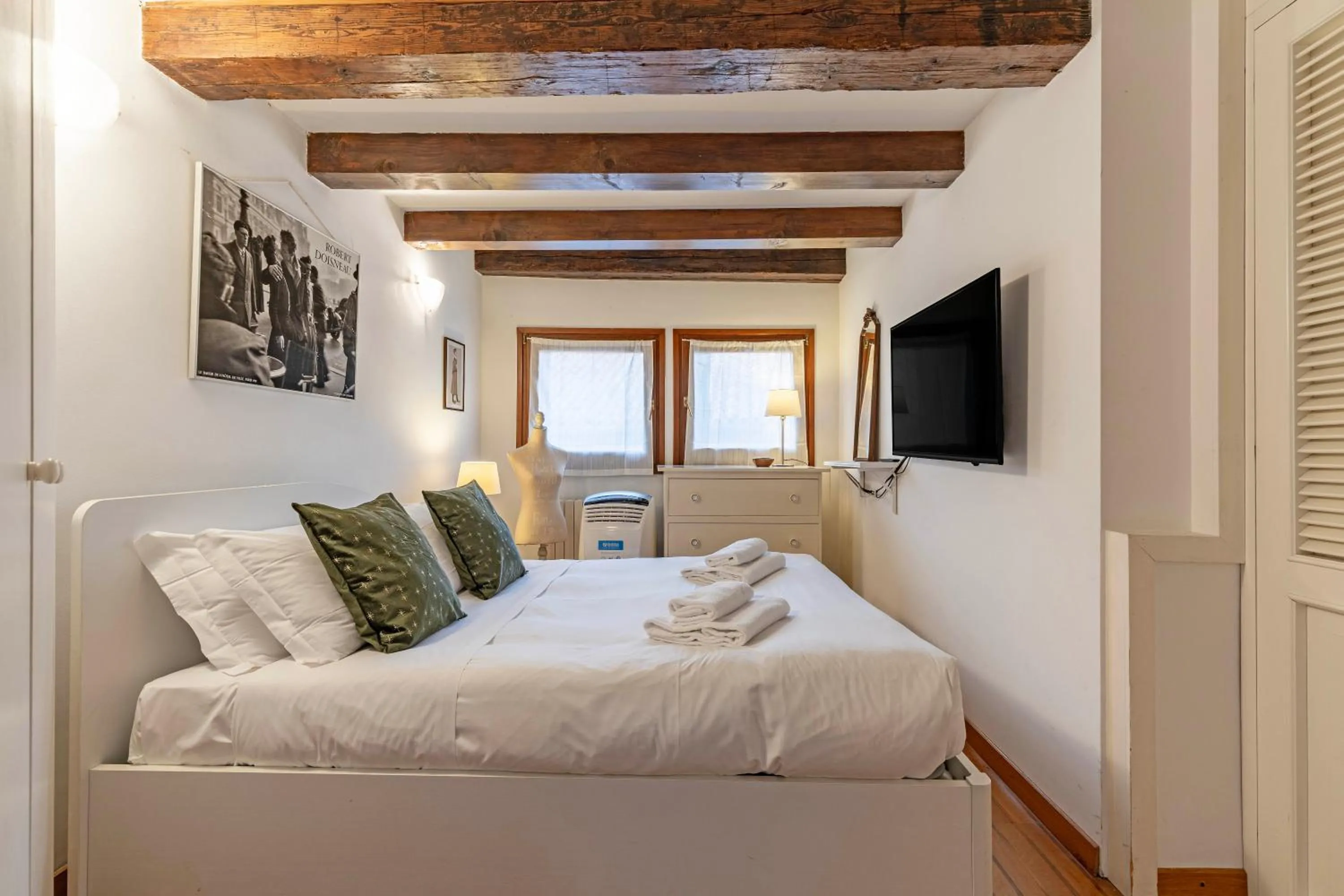 Bed in Attico San Marco