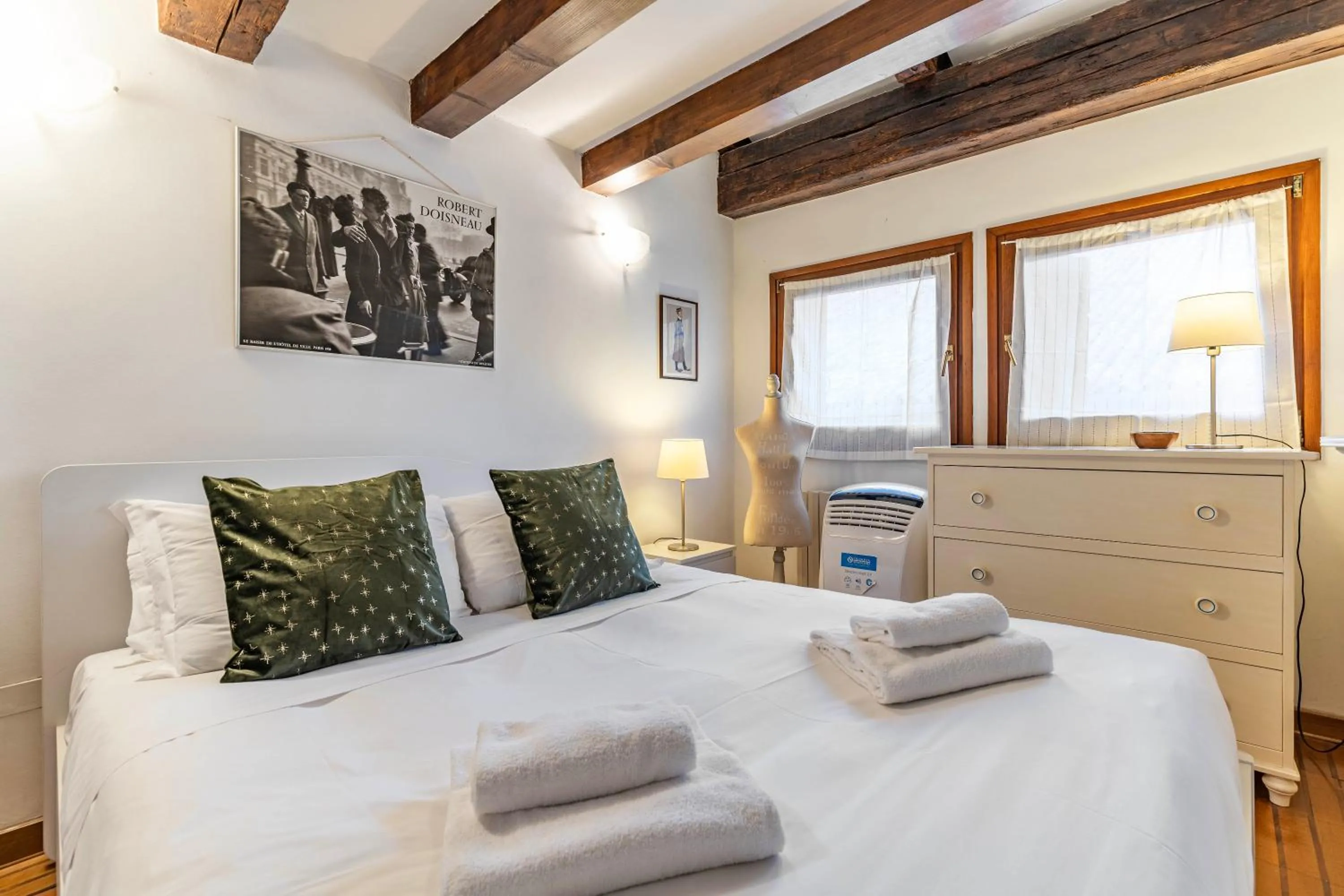 Bed in Attico San Marco