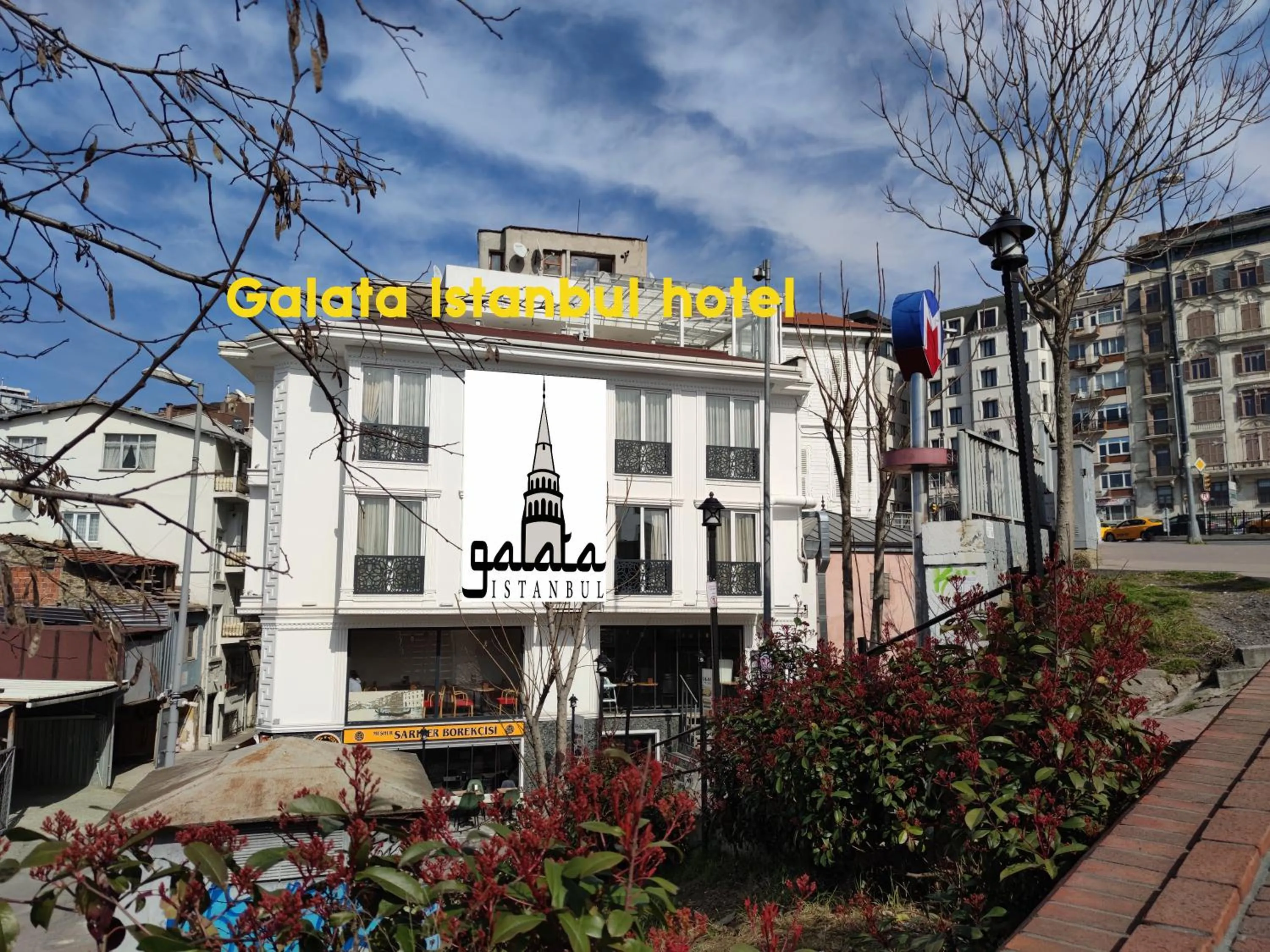 Property building in Galata istanbul Hotel