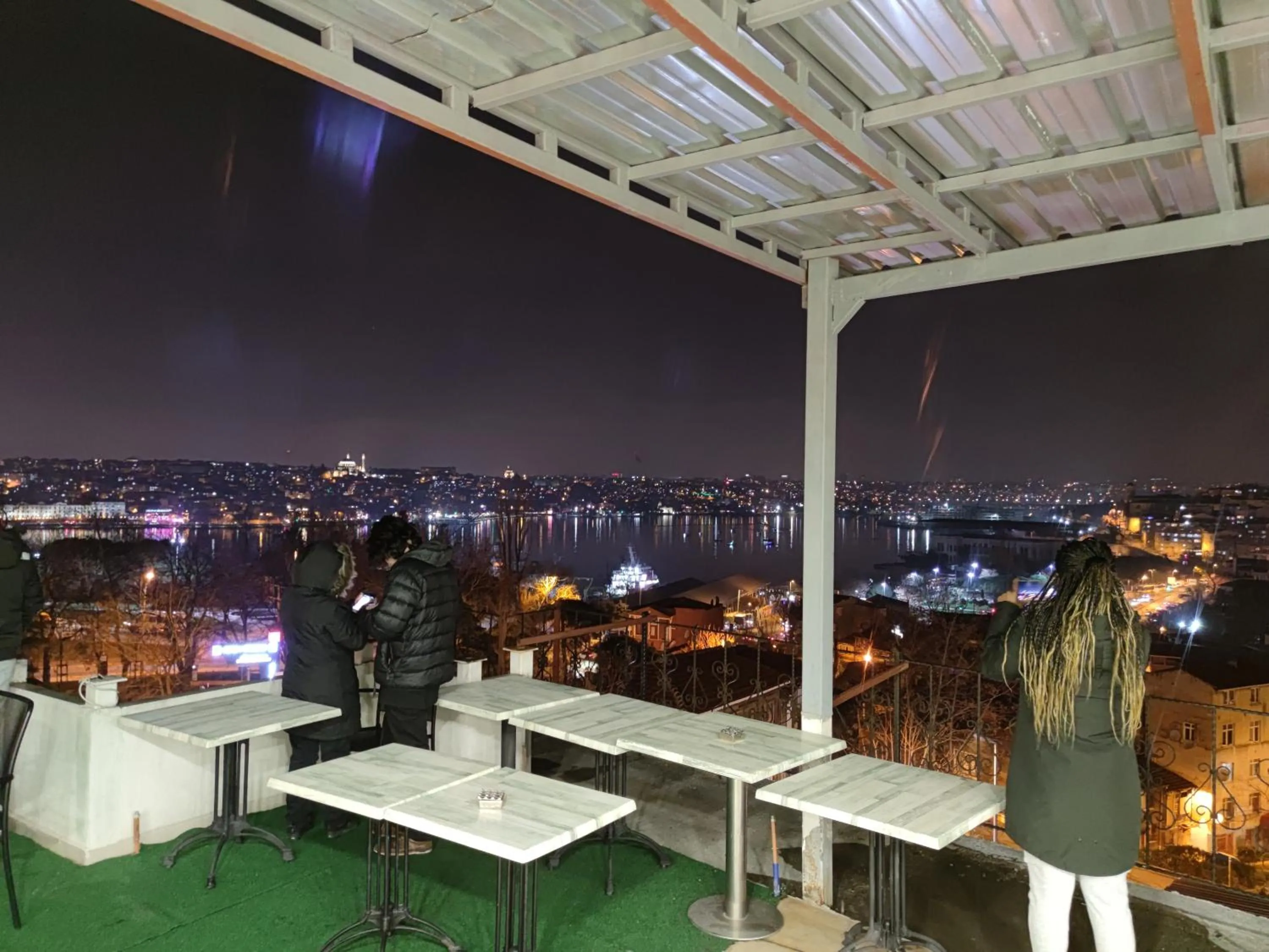 Patio in Galata istanbul Hotel