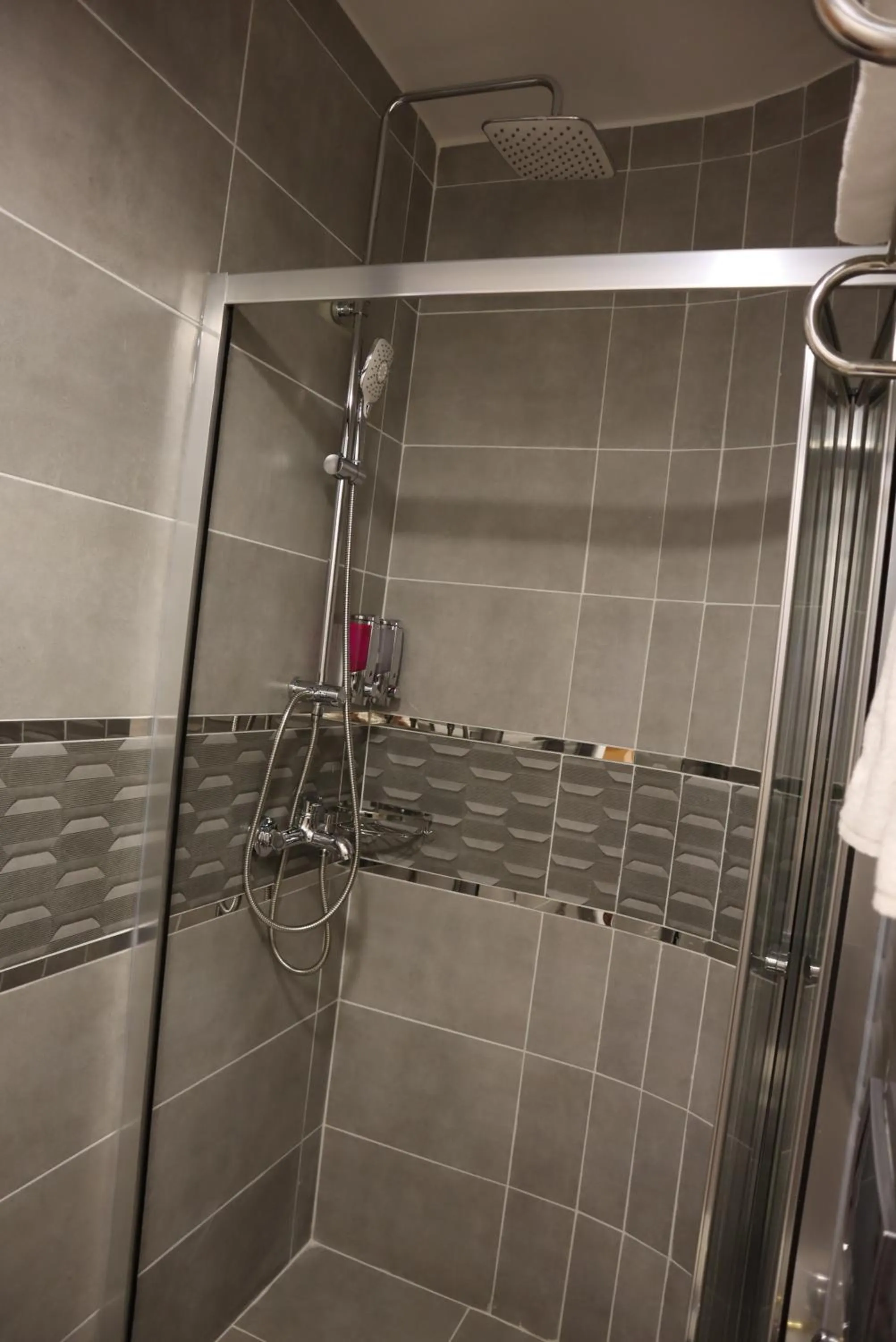 Shower in Galata istanbul Hotel