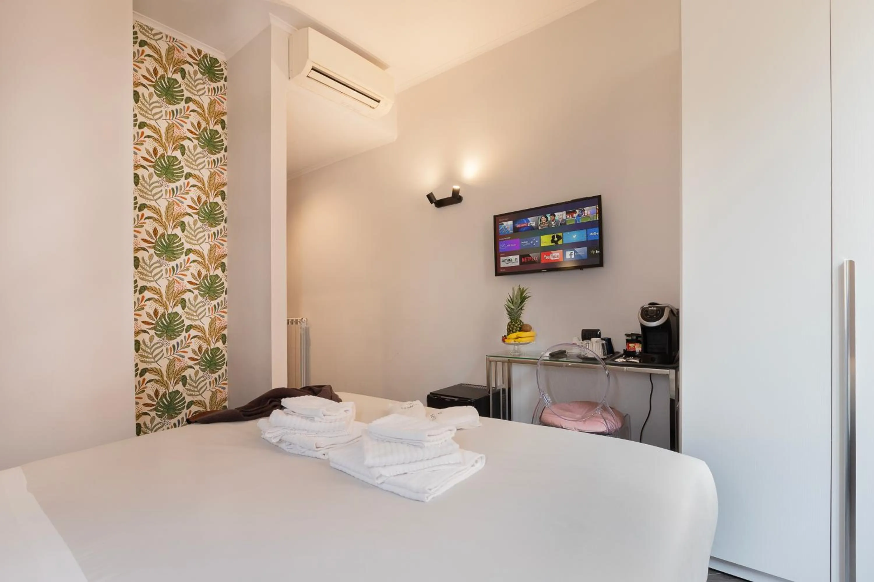 Bed in Cloud 9 Hotel