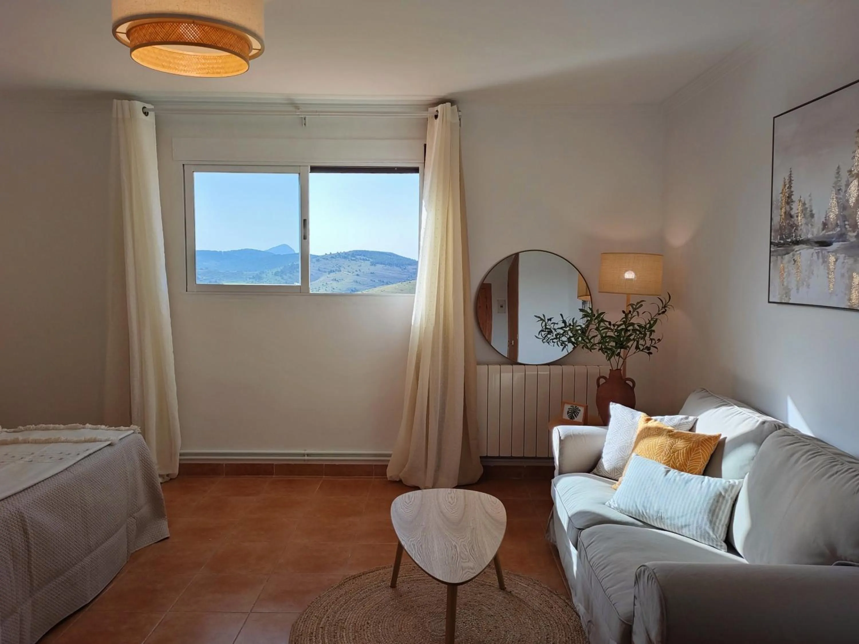 Photo of the whole room, Bed in Hostal Mirall Rural