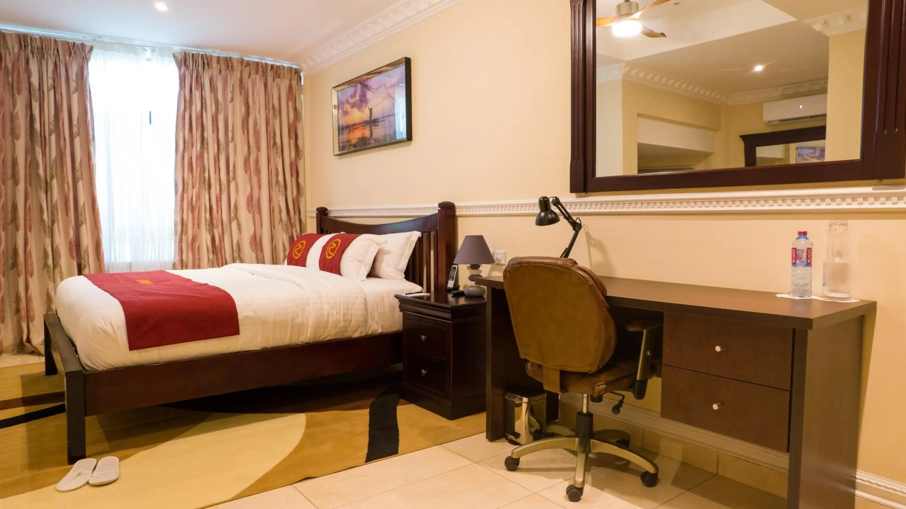 Bed in Zimansky Hotel