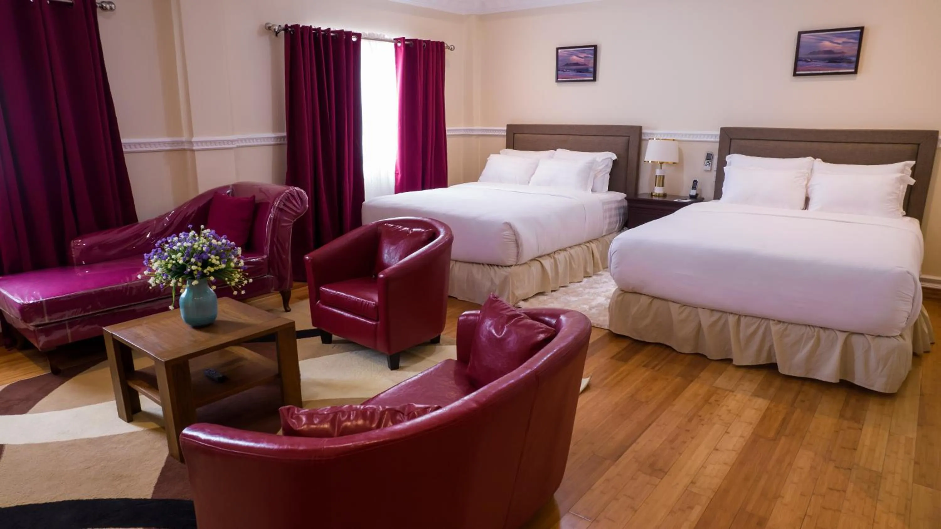 Bed in Zimansky Hotel