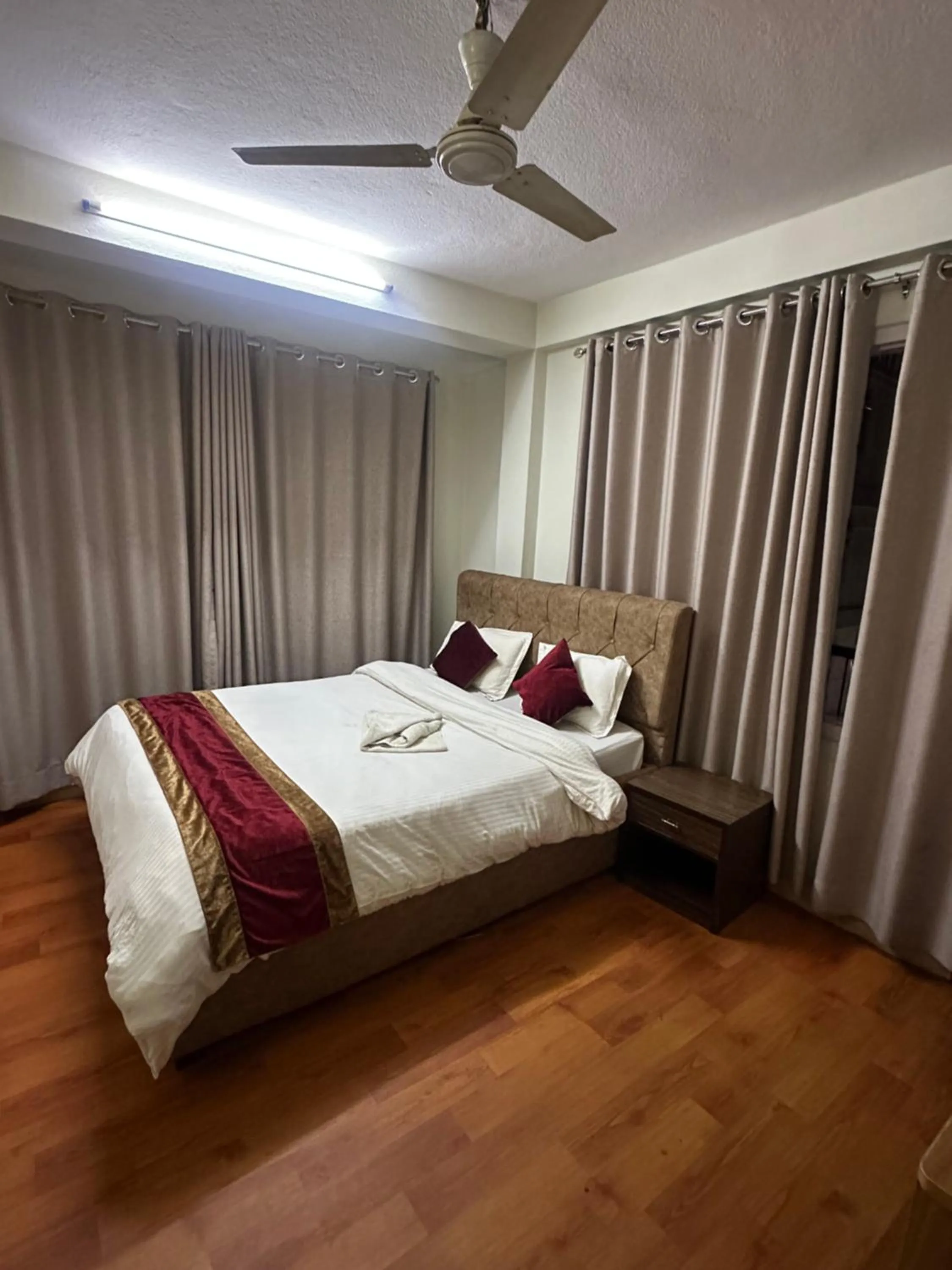 Bed in Om Tara Guest House Pvt Ltd