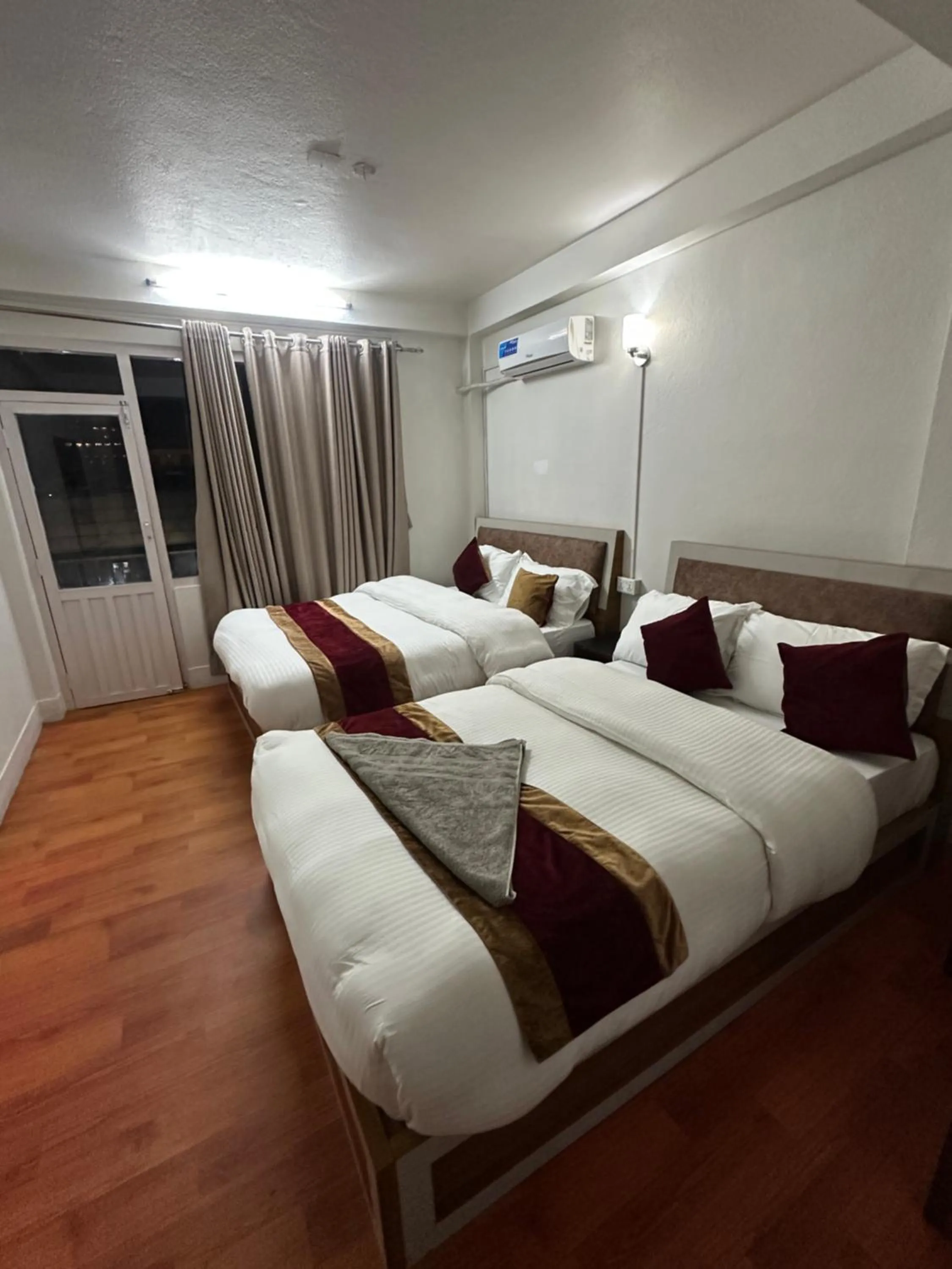 Bed in Om Tara Guest House Pvt Ltd