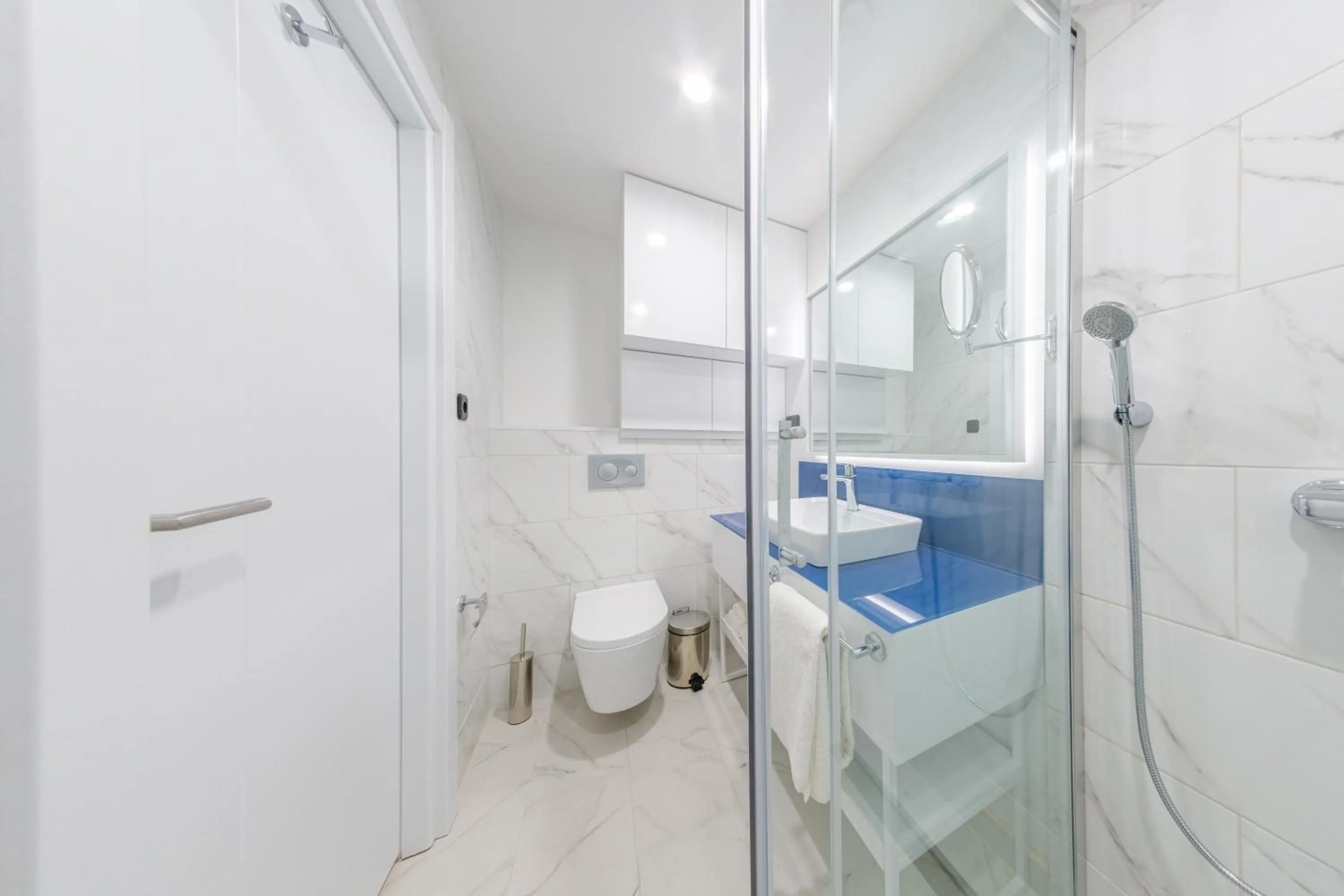 Shower in Orbi City Hotel Official D Block