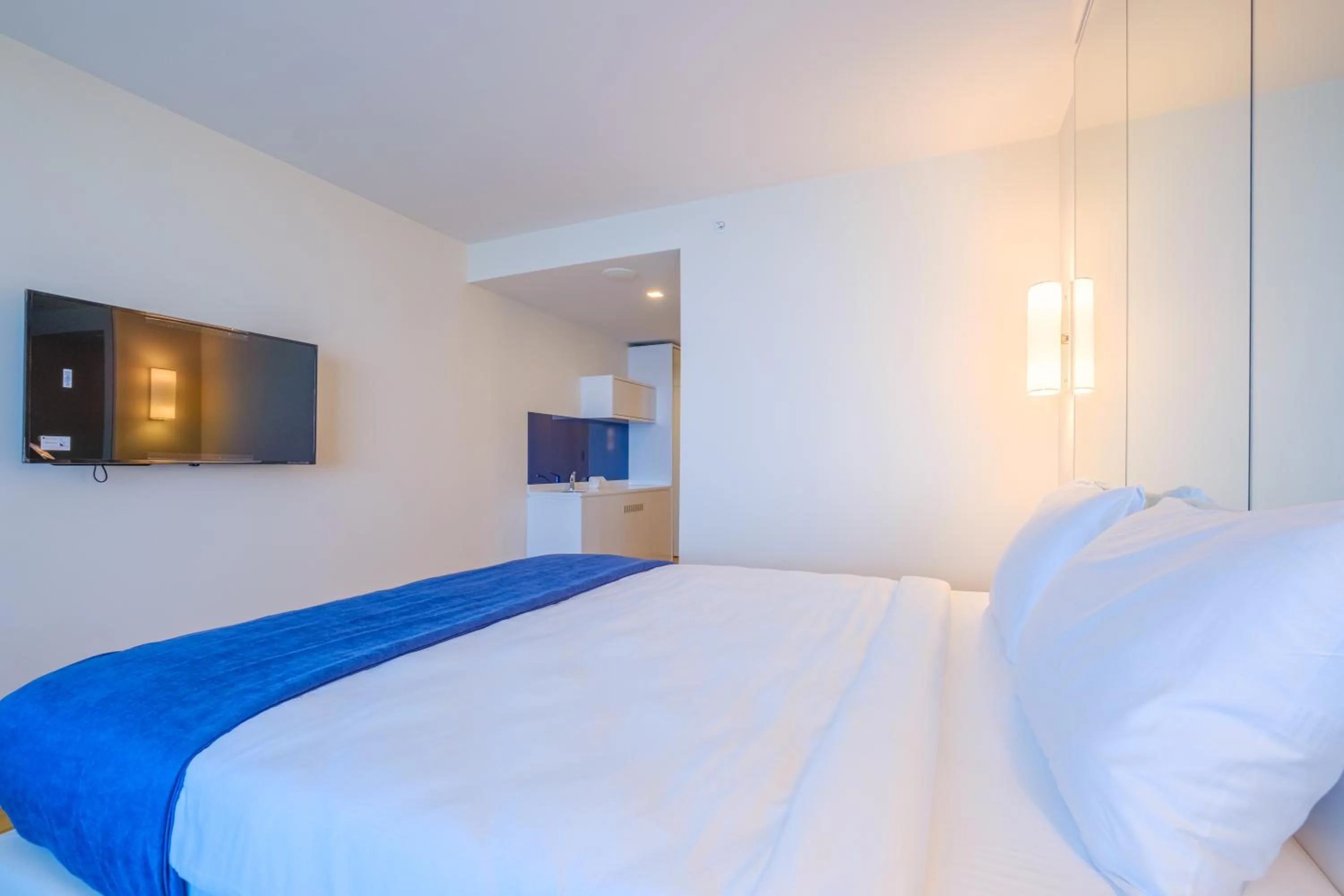 Bed in Orbi City Hotel Official D Block