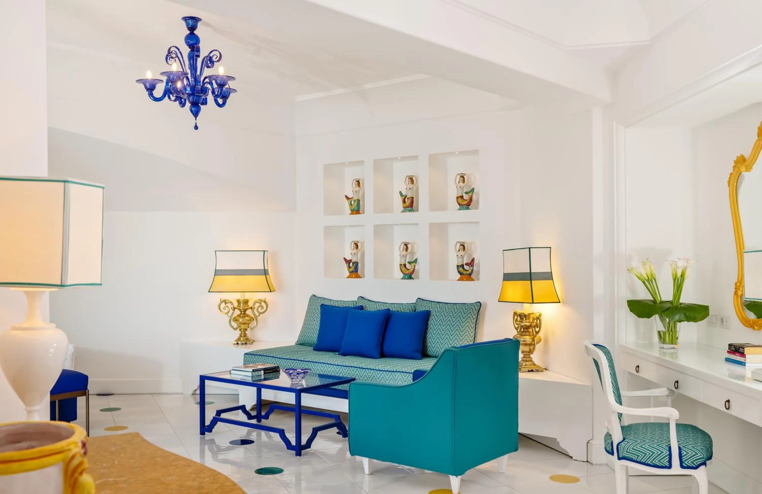 Living room in Il San Pietro di Positano