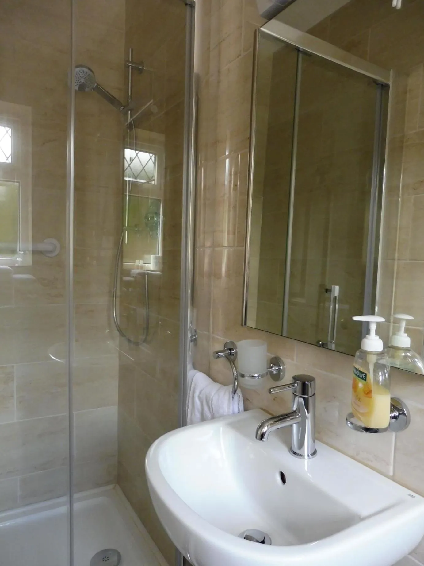 Shower in Island View House