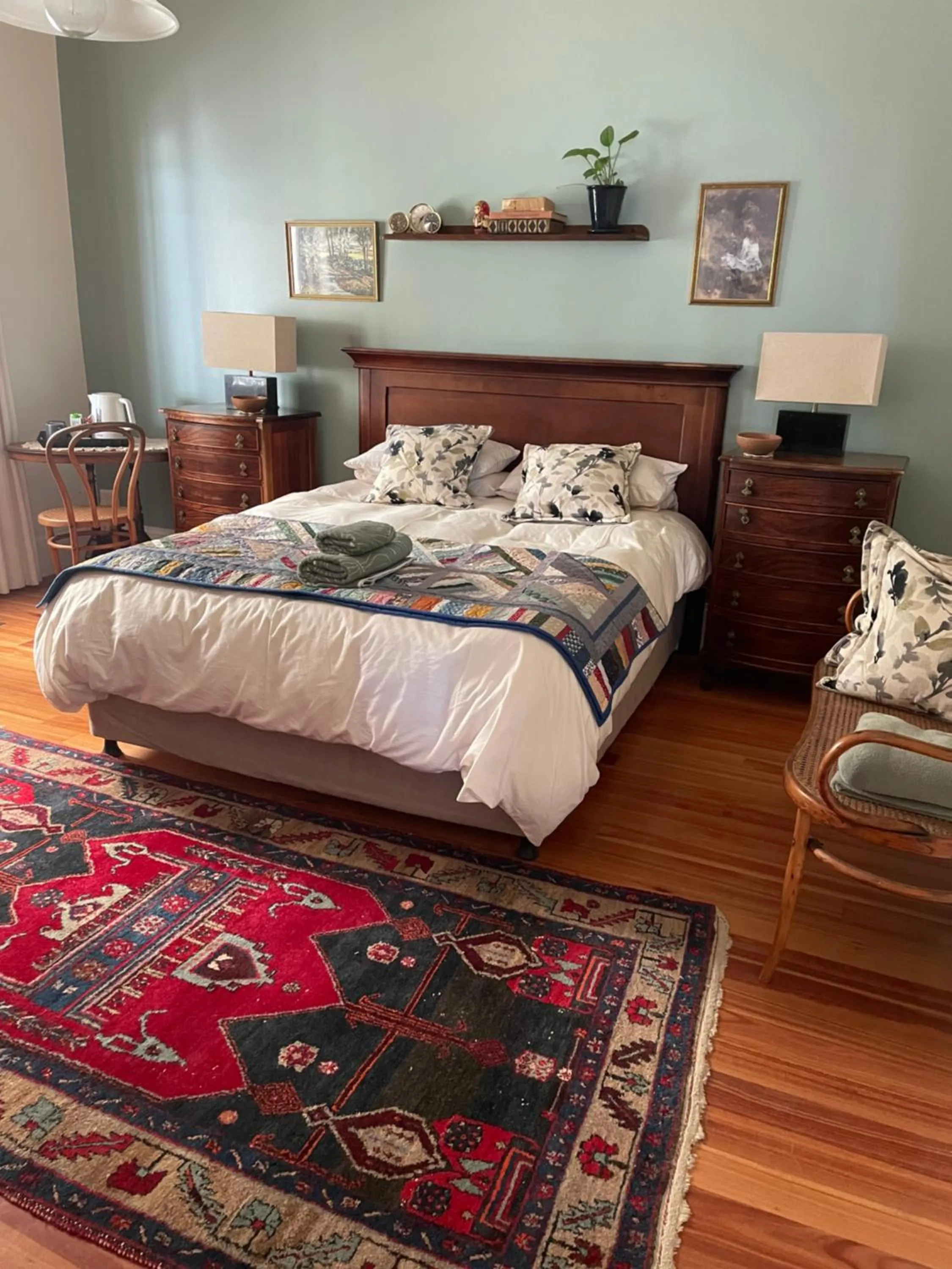 Bed in Beside Still Waters