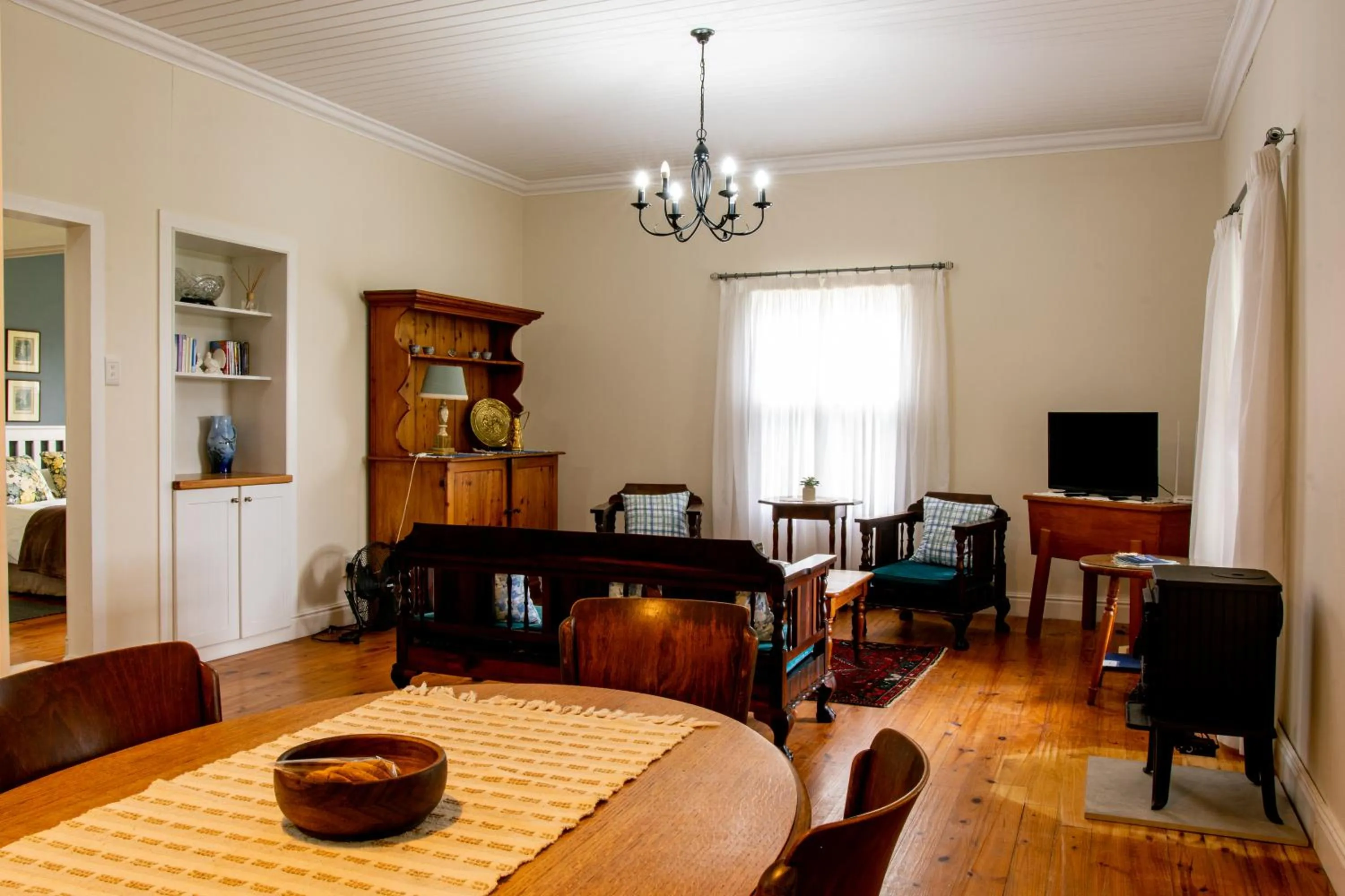 Seating area in Beside Still Waters