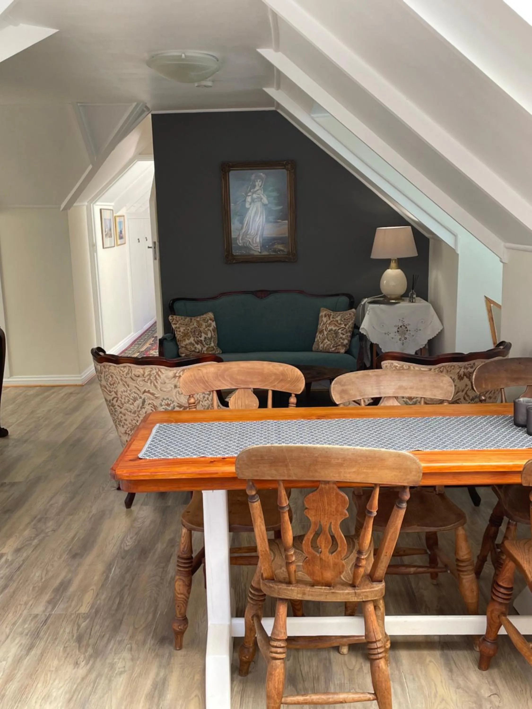 Seating area in Beside Still Waters