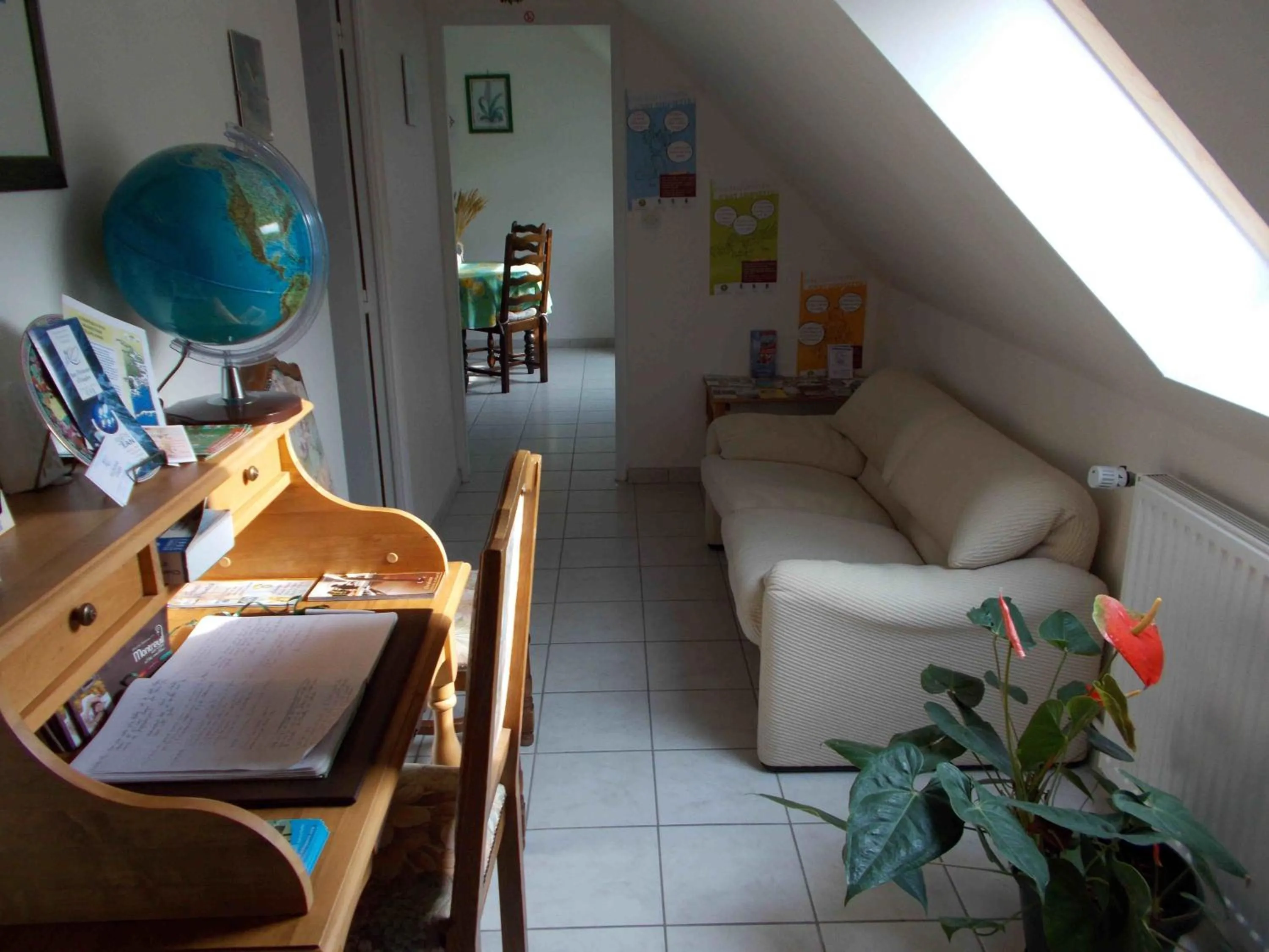Living room in La Bourgade