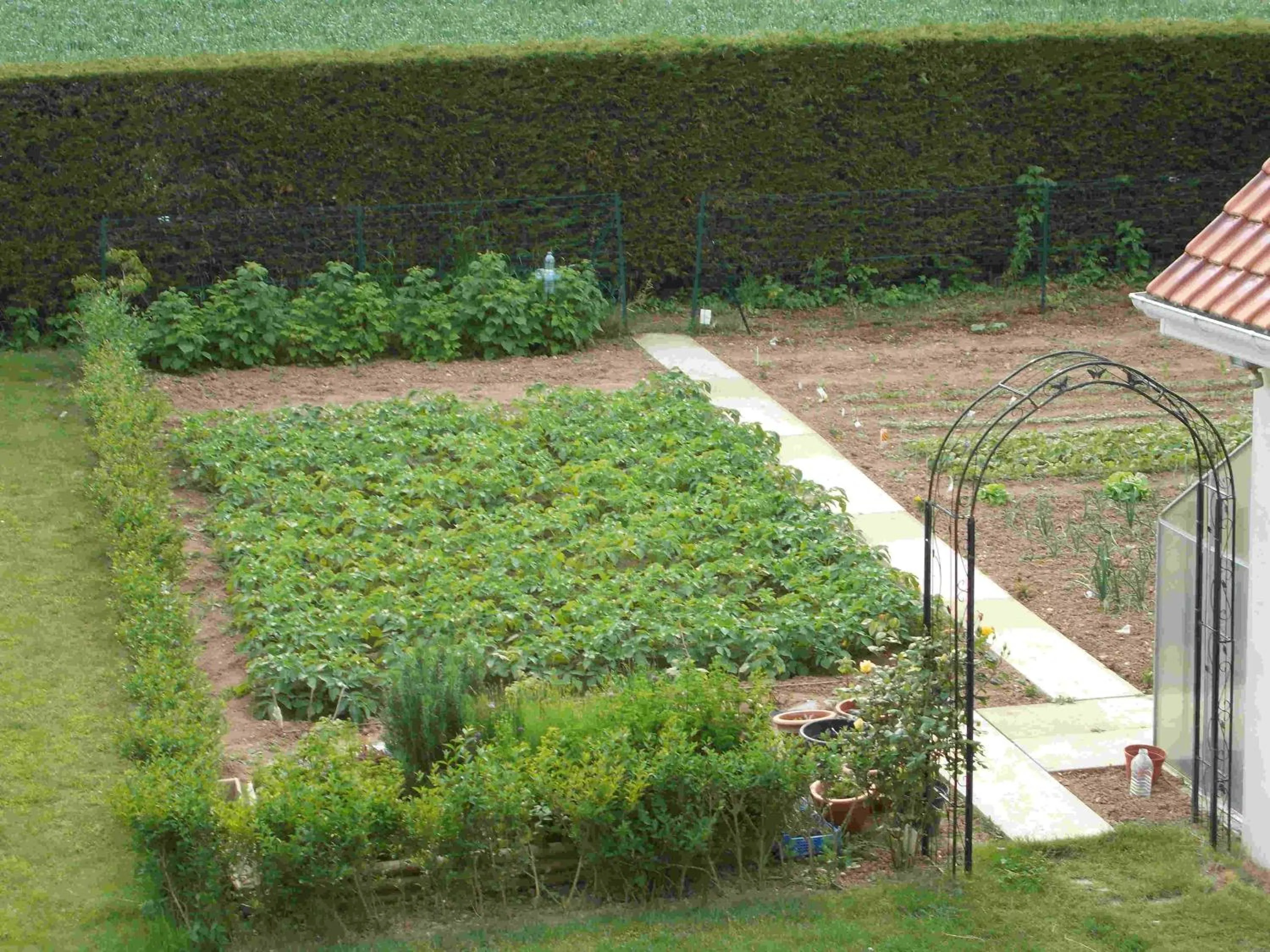 Garden in La Bourgade