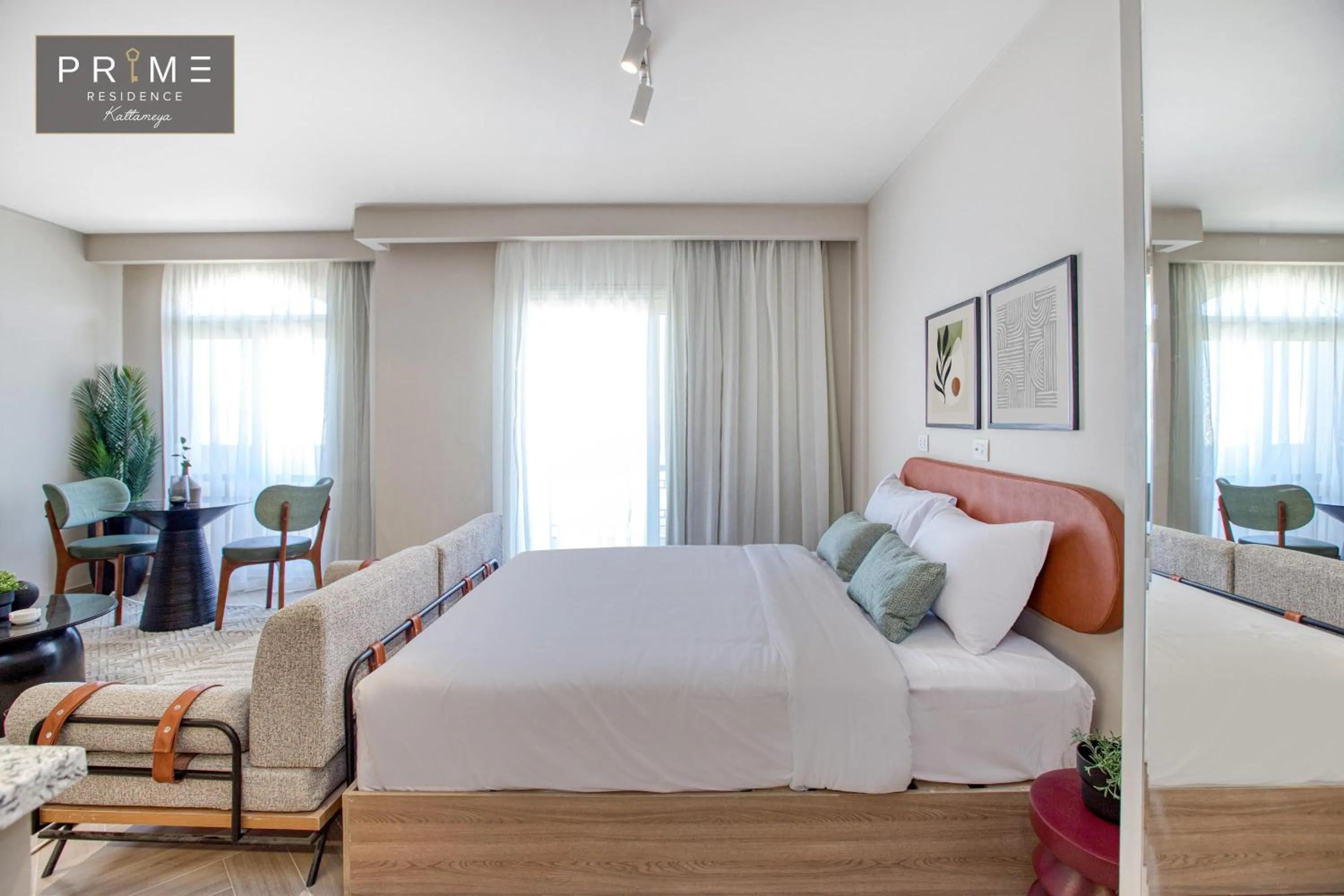 Photo of the whole room, Bed in Prime Residence Kattameya