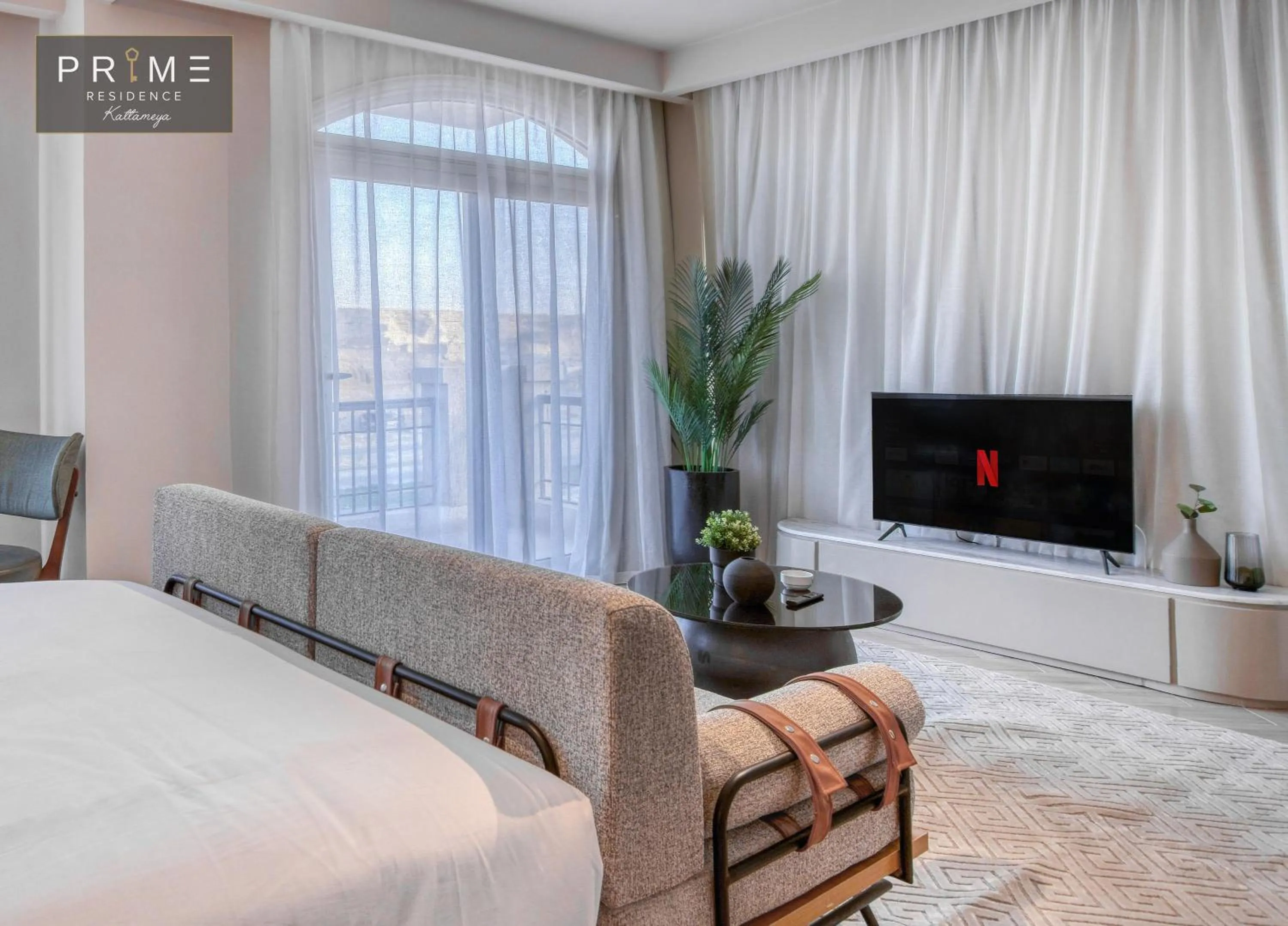 Photo of the whole room, Bed in Prime Residence Kattameya