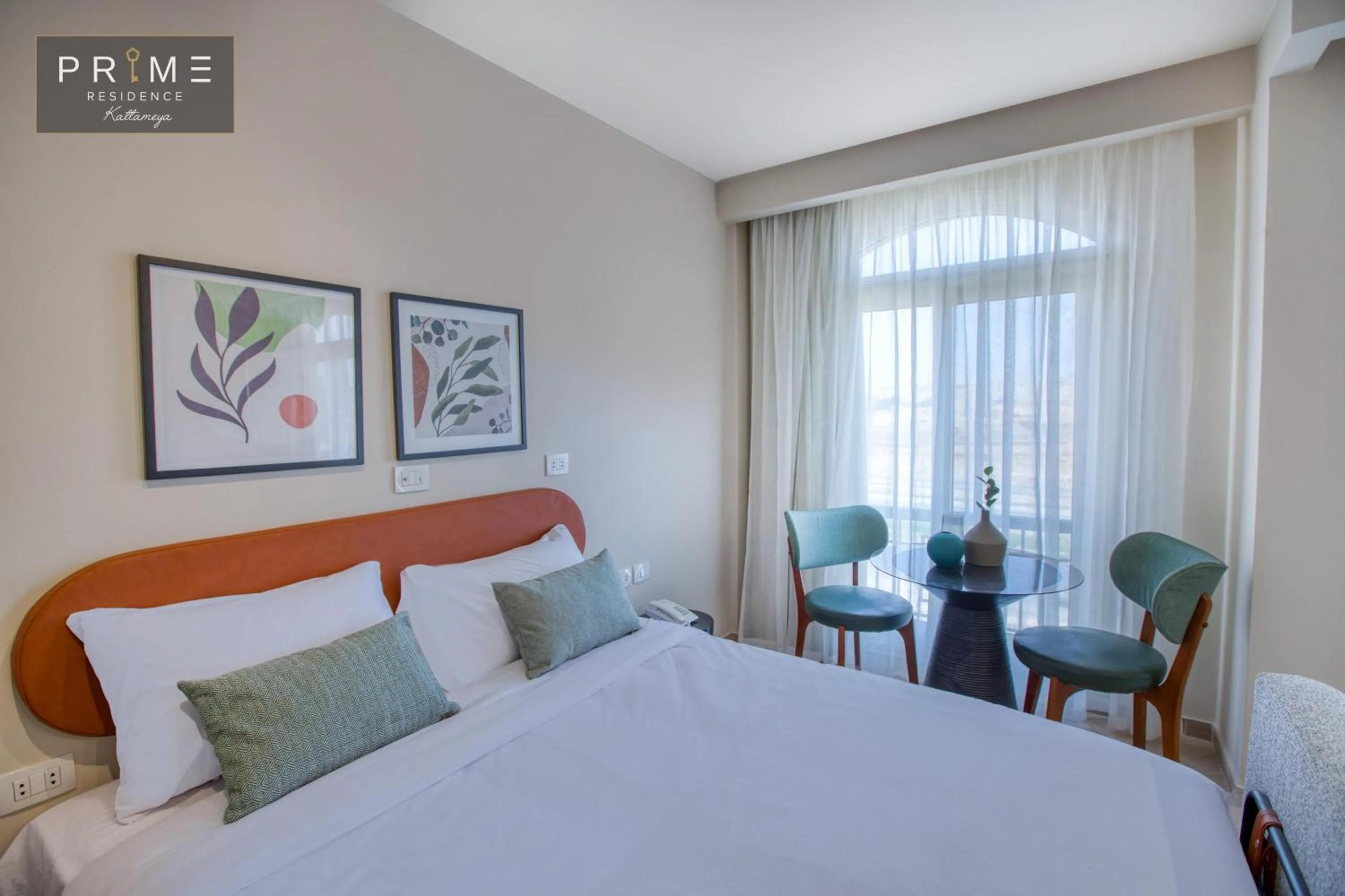 Photo of the whole room, Bed in Prime Residence Kattameya