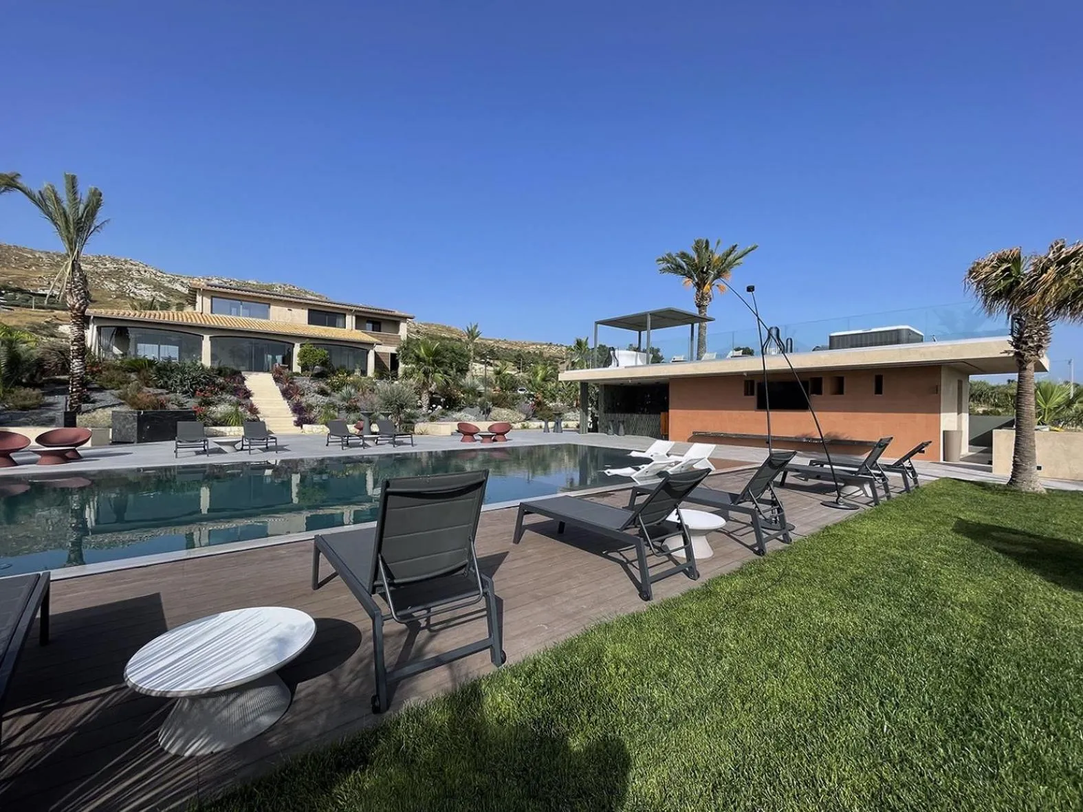 Pool view in Terreforti Luxury Village