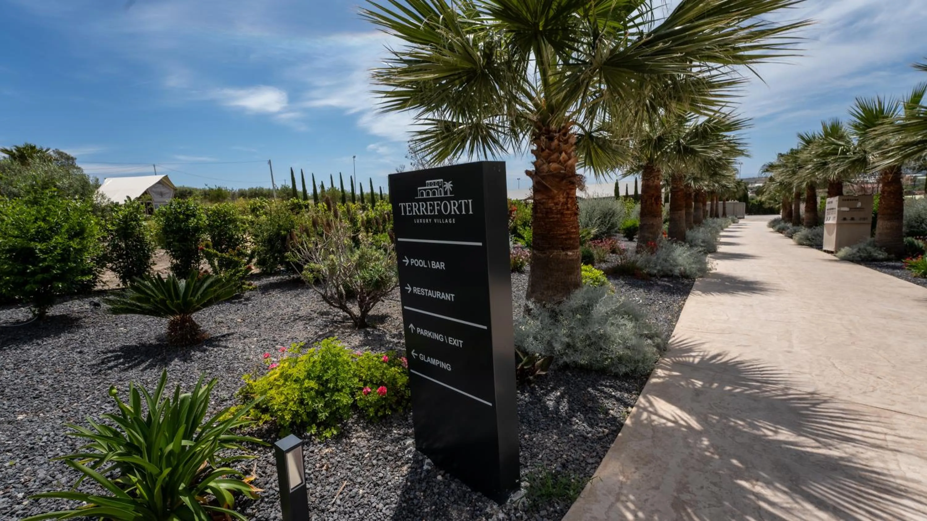 Natural landscape in Terreforti Luxury Village