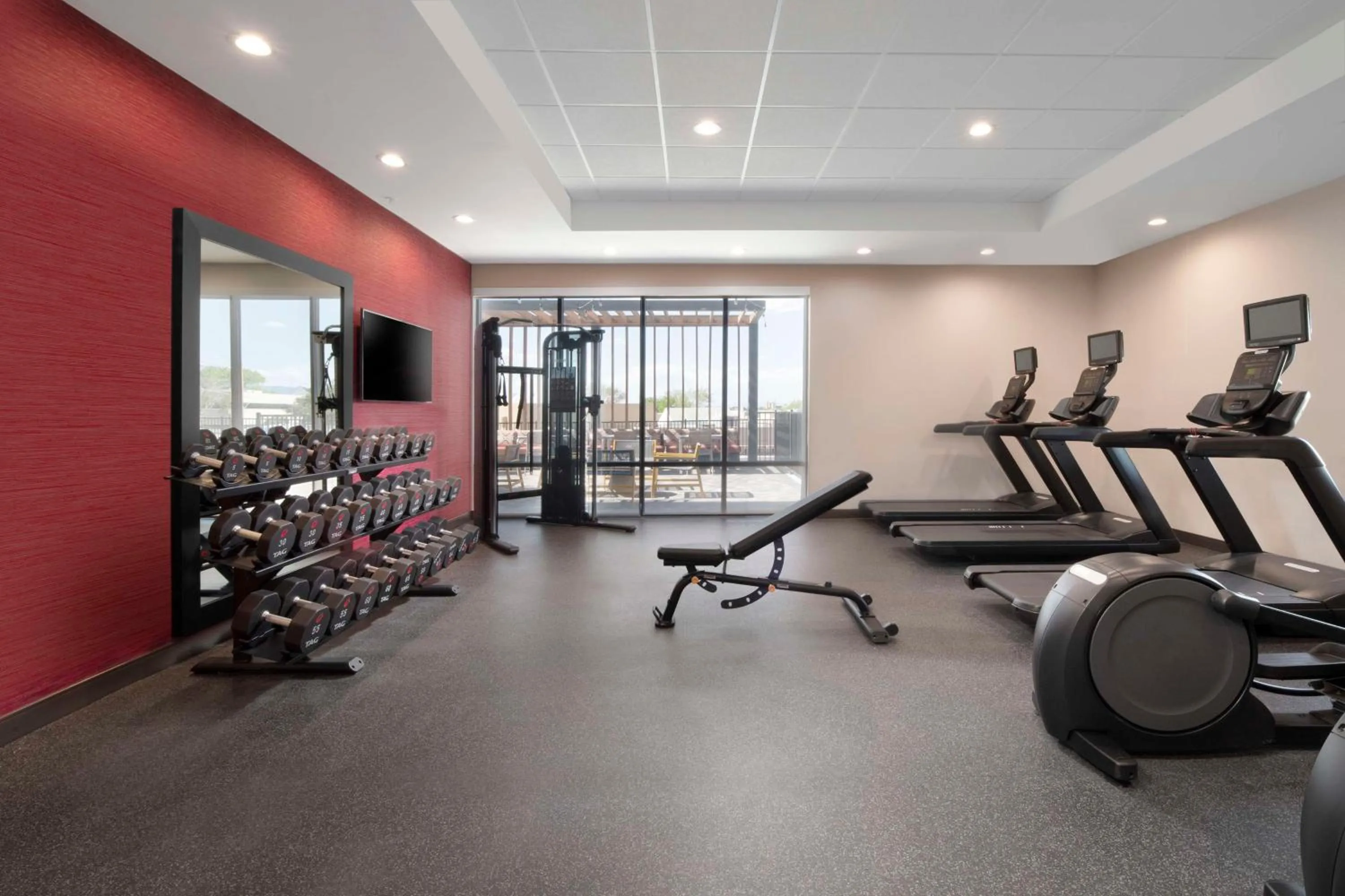 Fitness centre/facilities in Home2 Suites By Hilton Albuquerque Airport