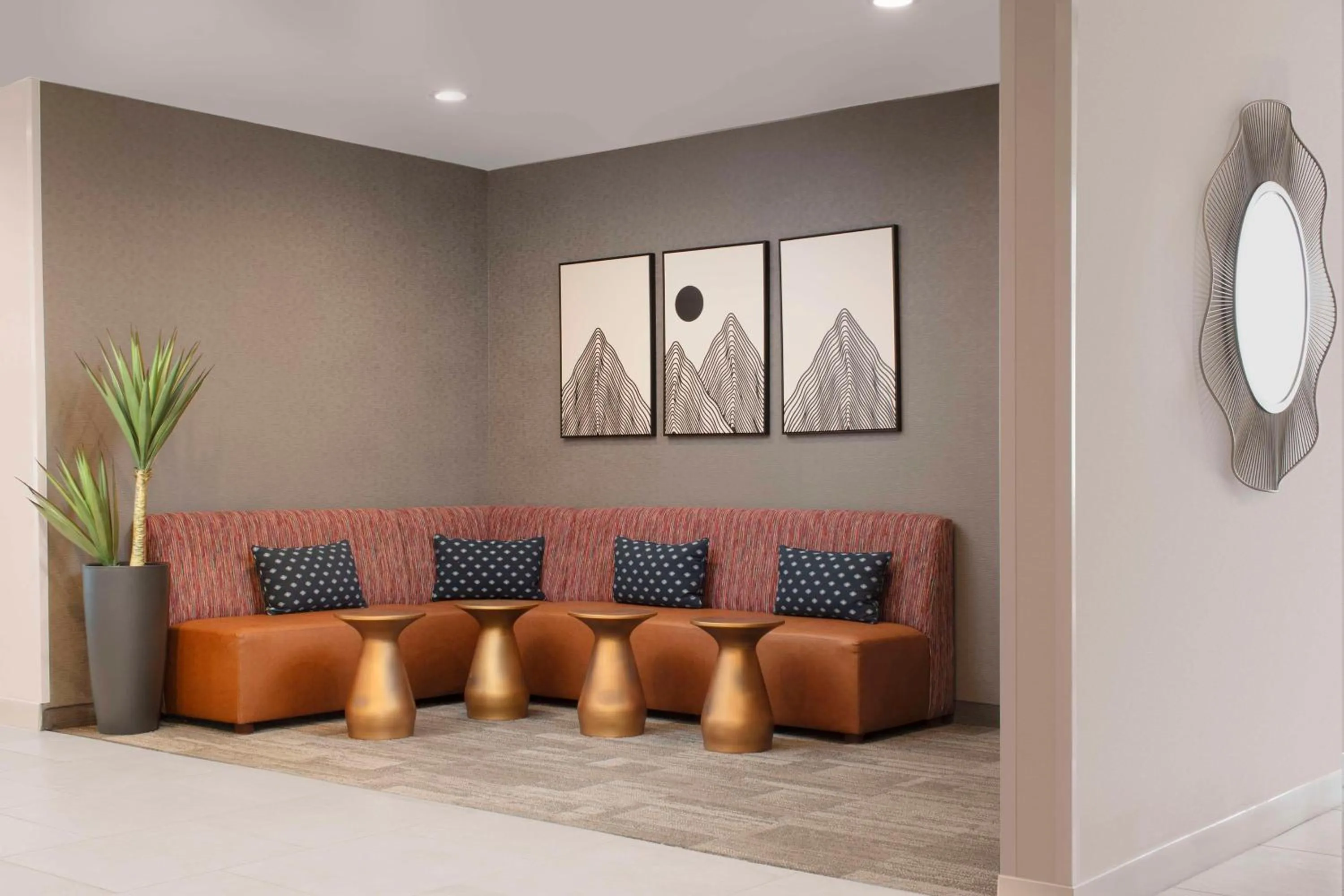 Lobby or reception in Home2 Suites By Hilton Albuquerque Airport