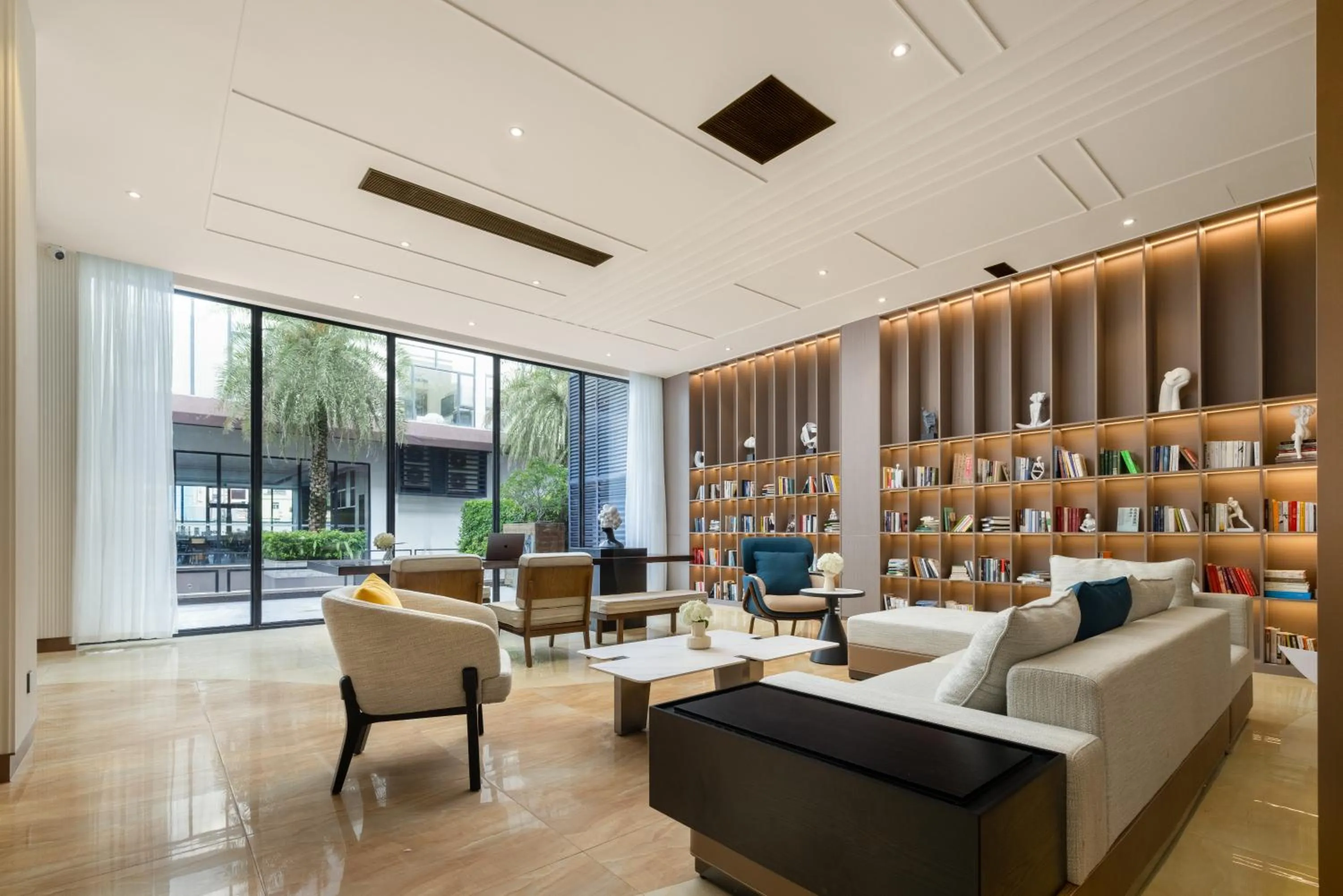 Living room in Atour X Hotel Shenzhen Dapeng Jiaochangwei