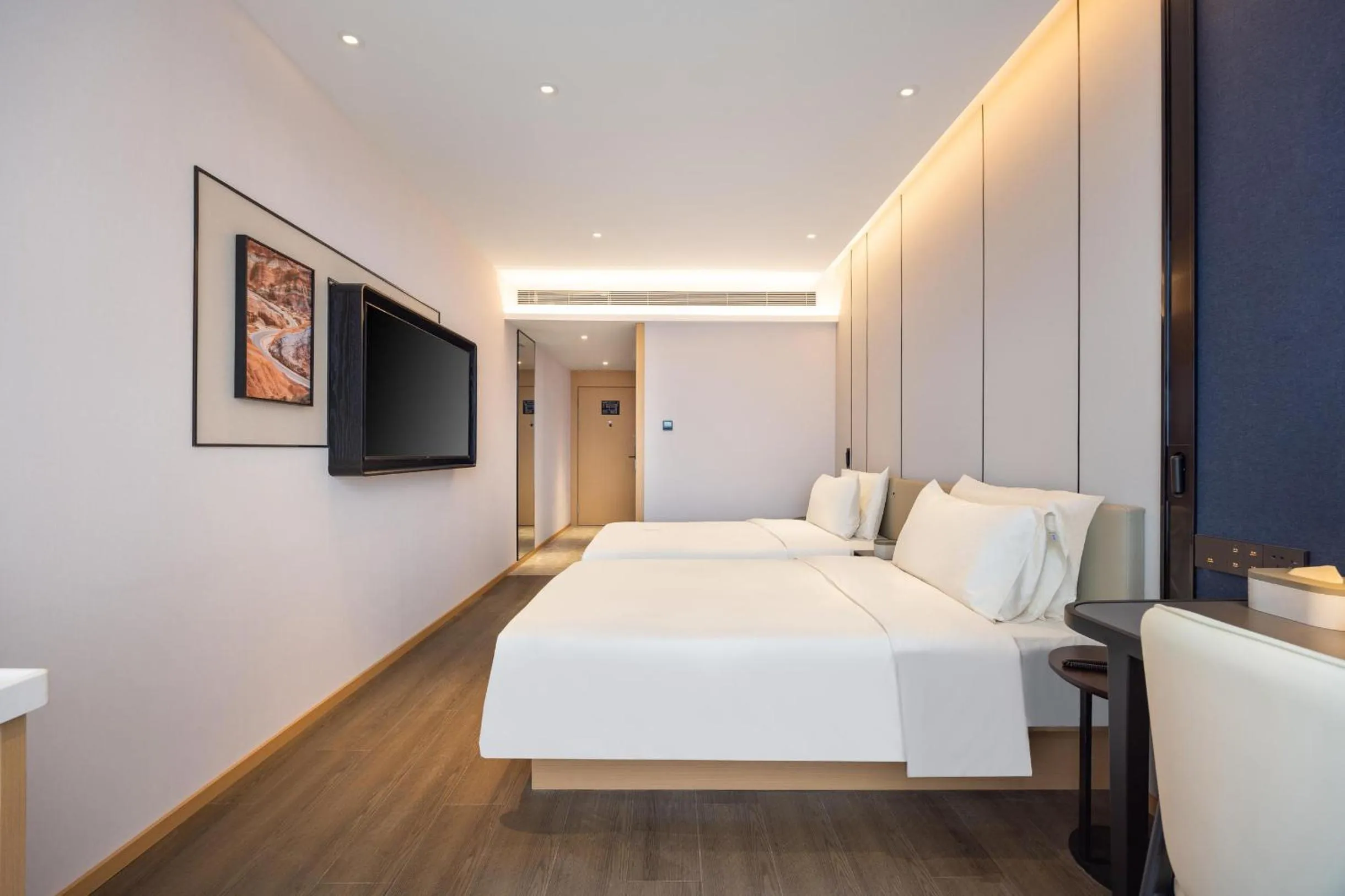 Bed in Atour X Hotel Yanji Department Store West Market