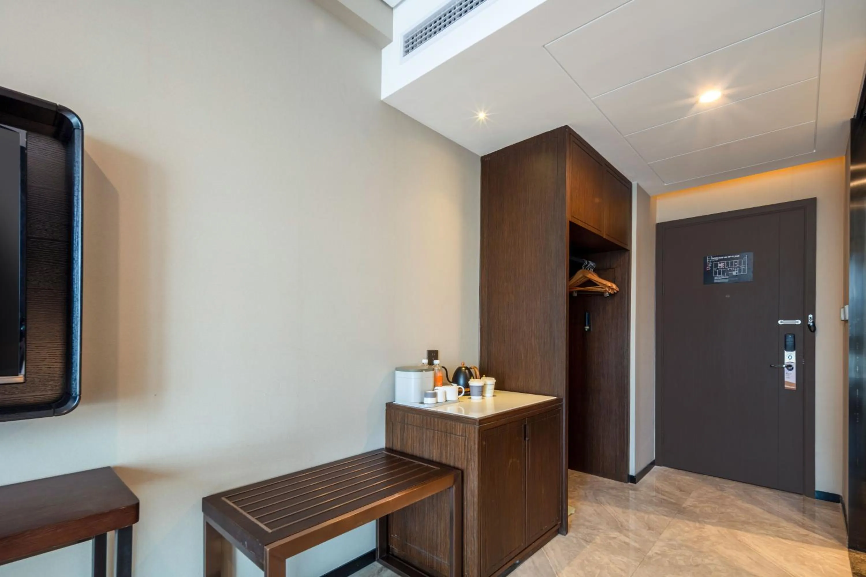 Kitchen or kitchenette in Atour X Hotel Suzhou Xiangcheng Vigorous Island Subway Station