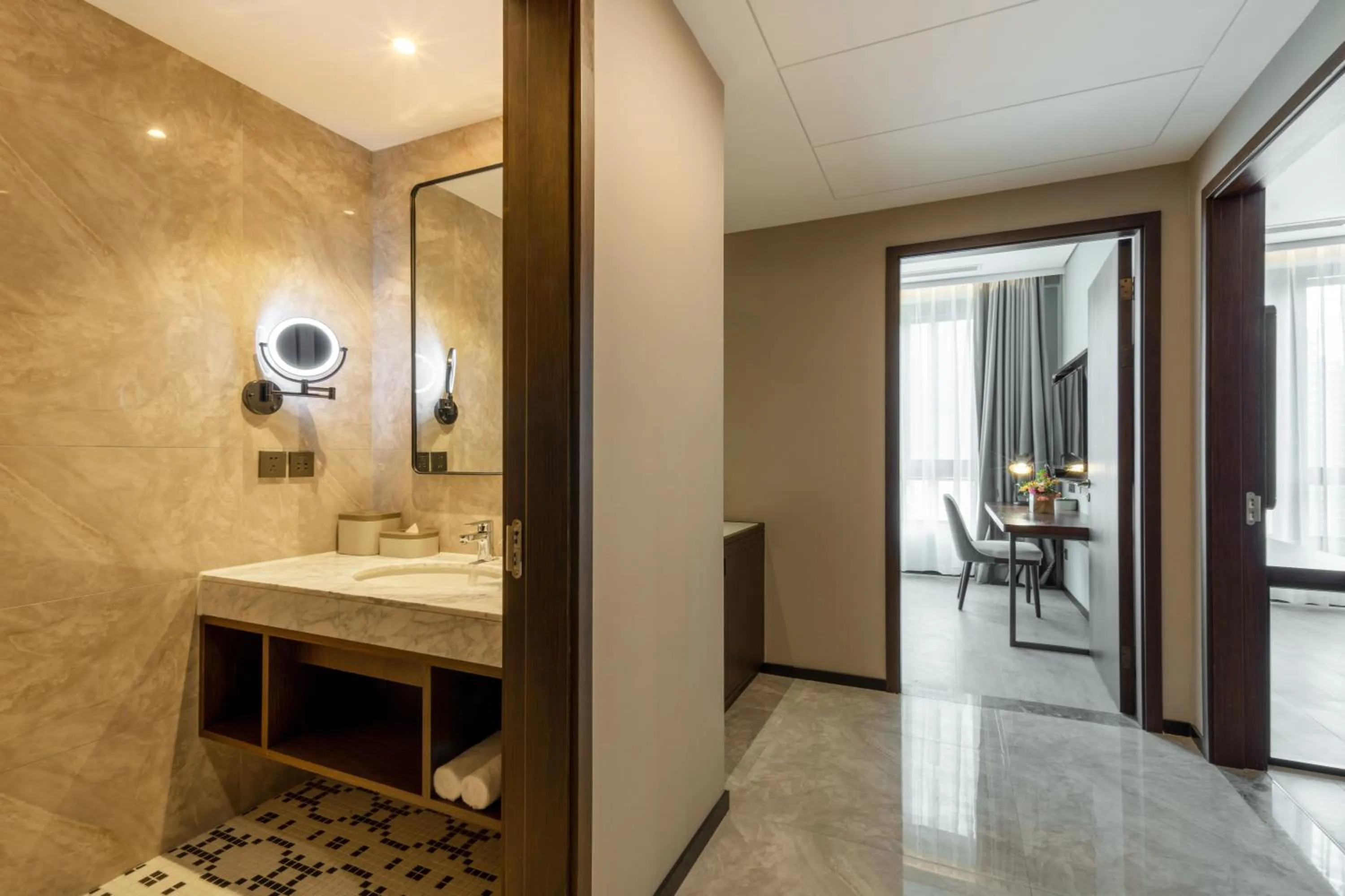 Bathroom in Atour X Hotel Suzhou Xiangcheng Vigorous Island Subway Station