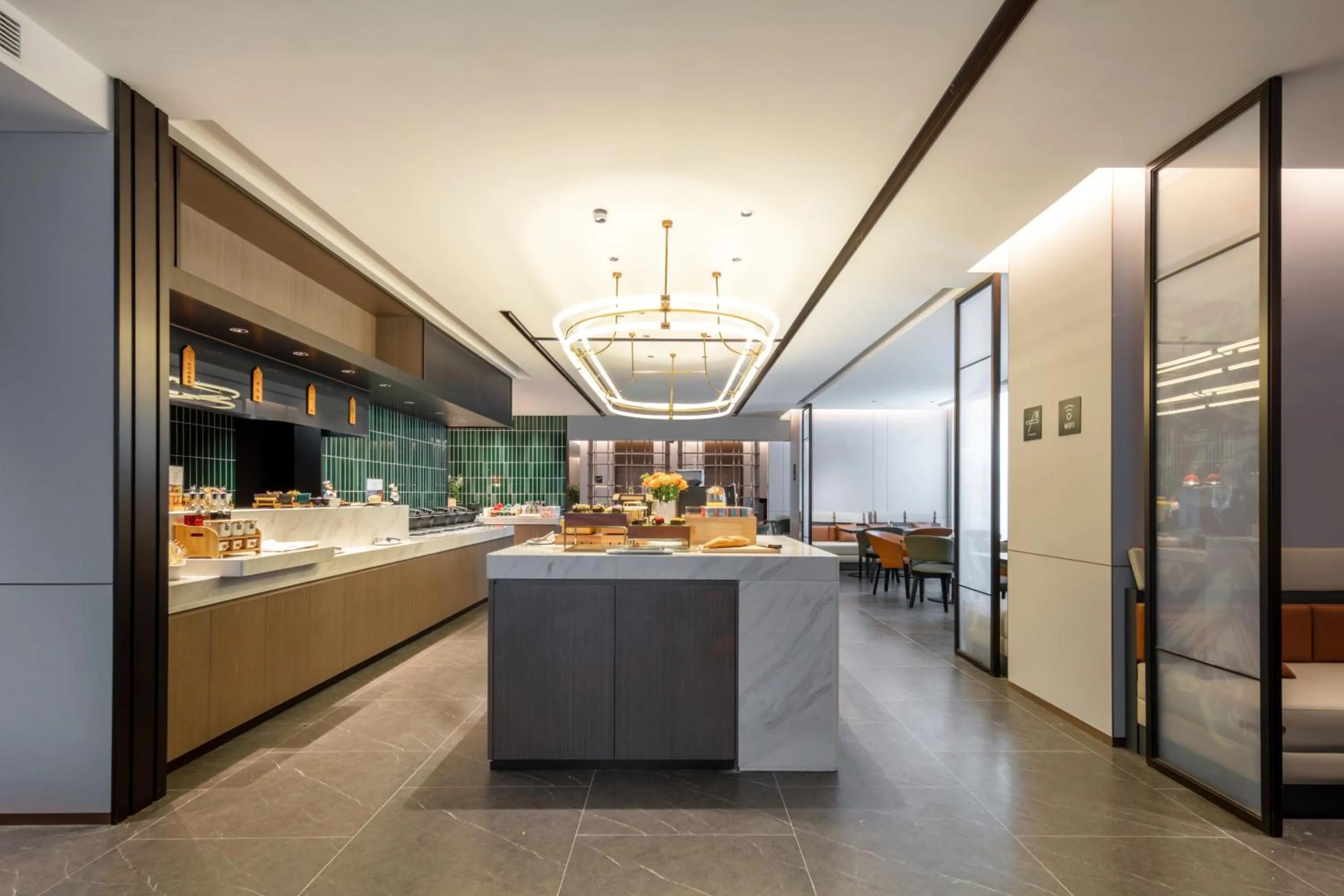 Restaurant/places to eat in Atour X Hotel Suzhou Xiangcheng Vigorous Island Subway Station